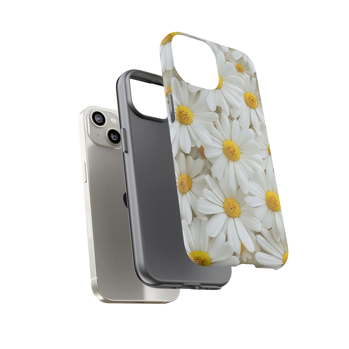 Blooming White Daisy - Phone Case