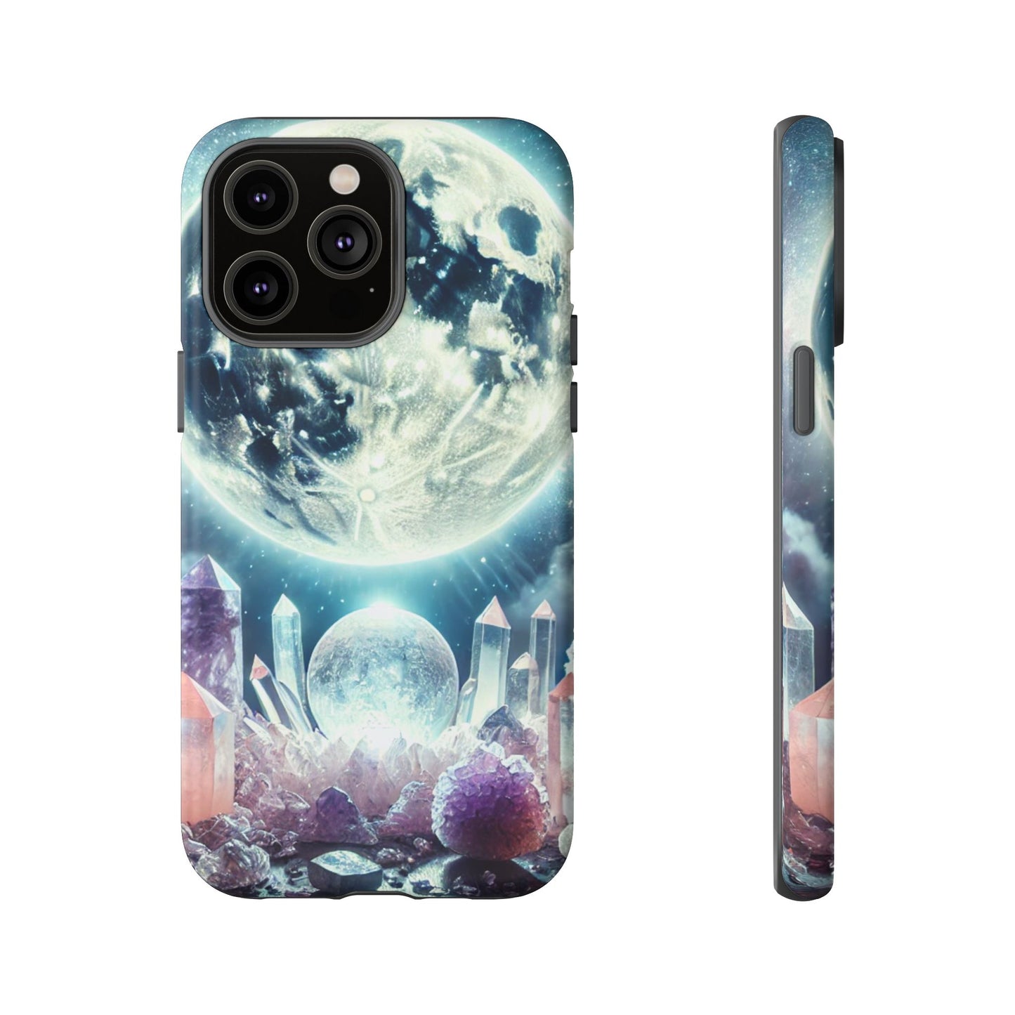 Full Moon & Crystals - Phone Case