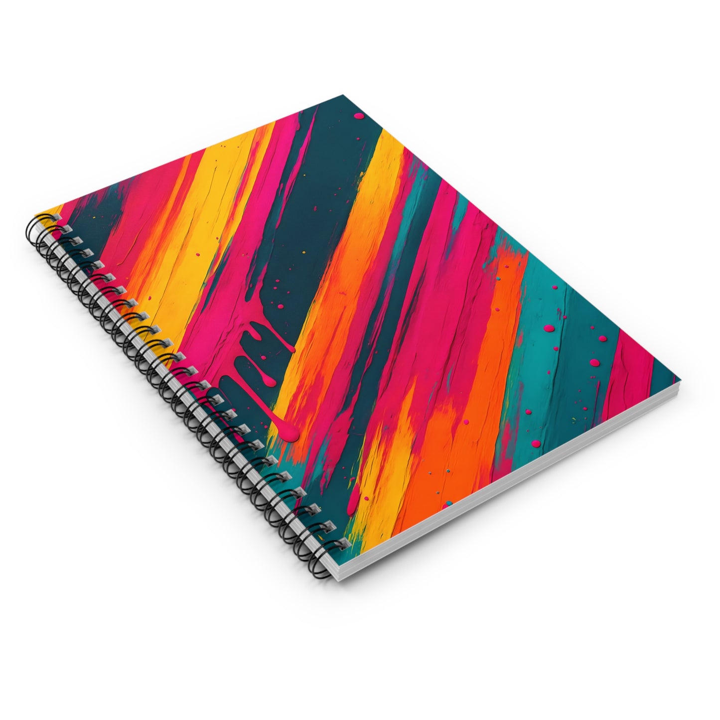 Splat Happens - Spiral Notebook