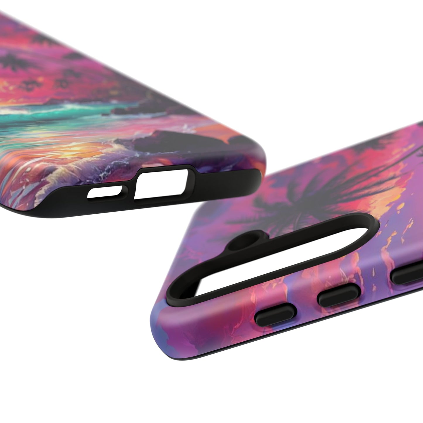 Sunset Paradise Beach - Phone Case