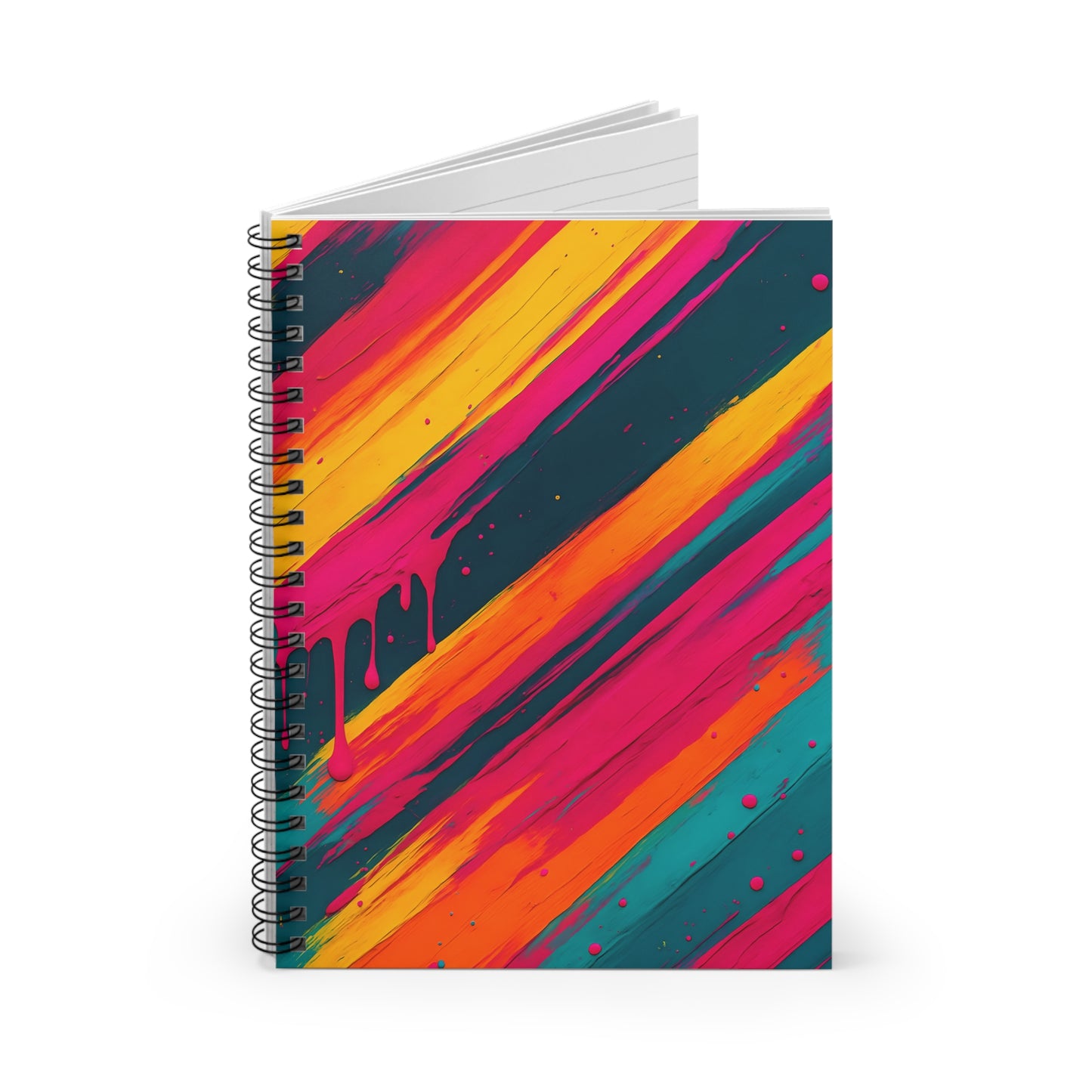 Splat Happens - Spiral Notebook