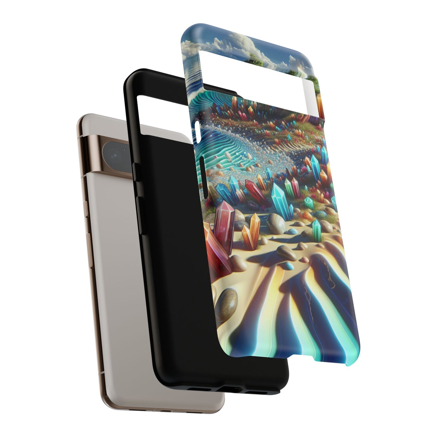 Crystal Fantasy Desert - Phone Case