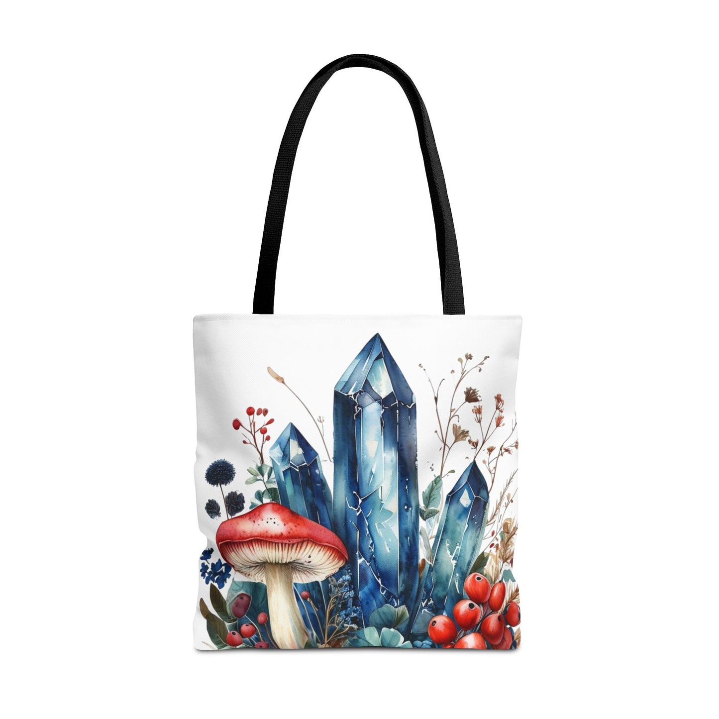 Whimsical Blue Crystals - Tote Bag