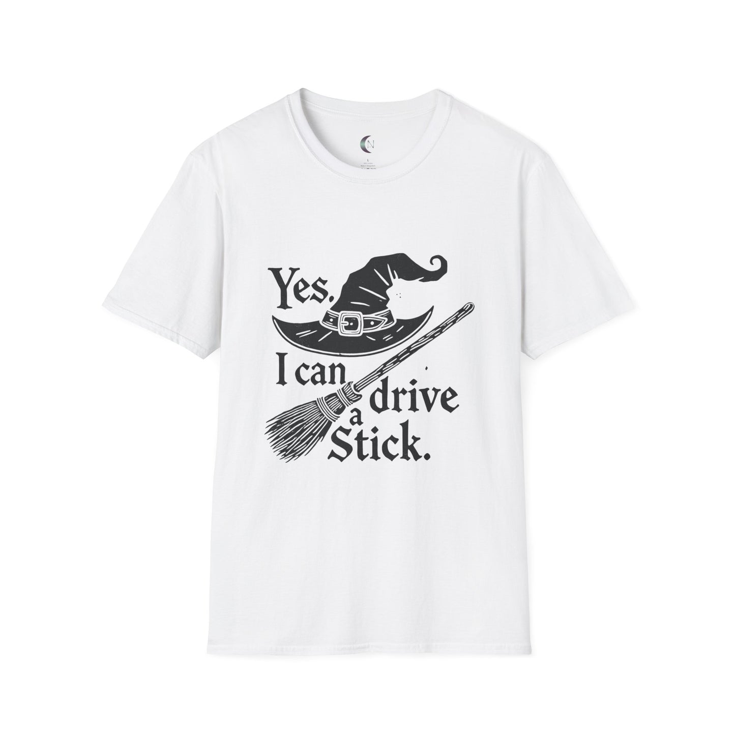 Yes, I Can Drive Stick - Unisex Softstyle T-Shirt