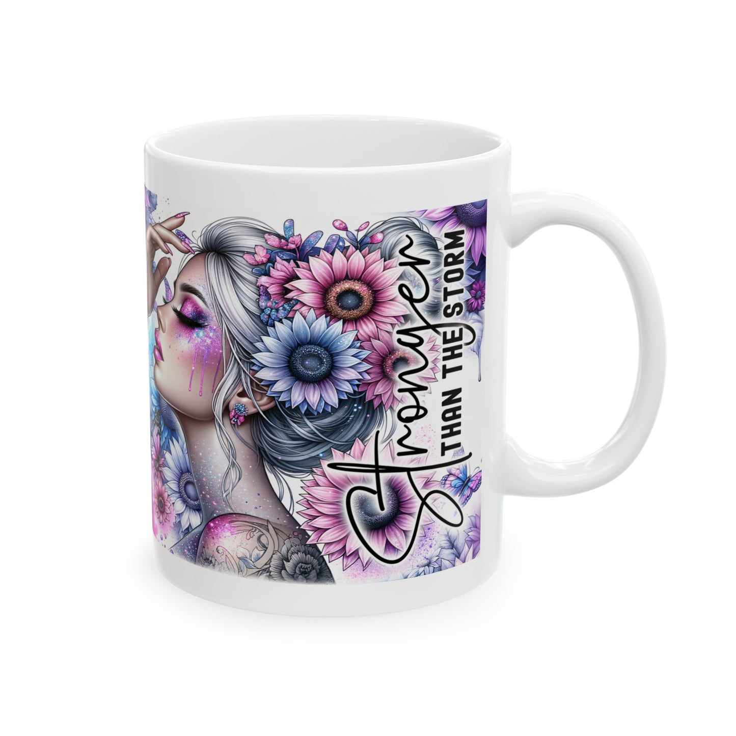 Stronger Than The Storm - Ceramic Mug