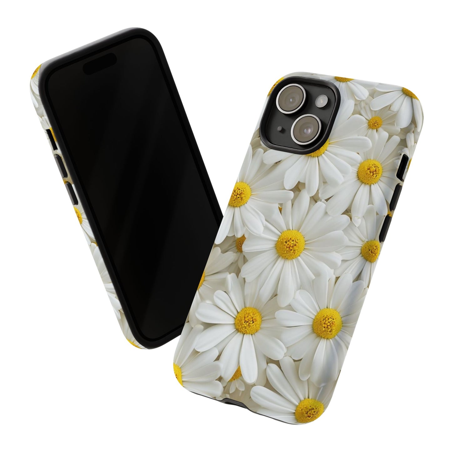 Blooming White Daisy - Phone Case