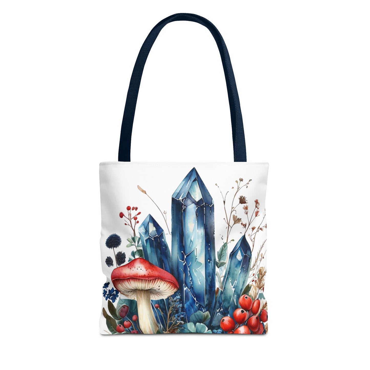 Whimsical Blue Crystals - Tote Bag