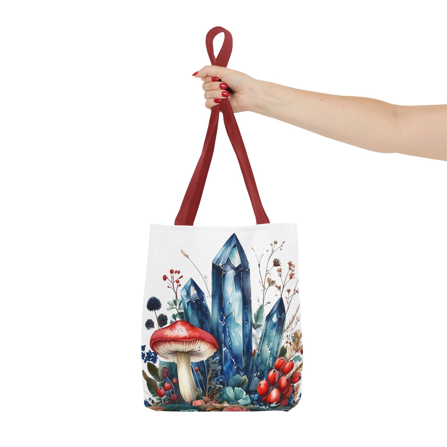 Whimsical Blue Crystals - Tote Bag