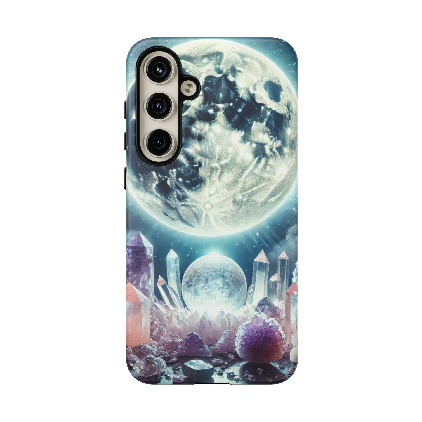 Full Moon & Crystals - Phone Case