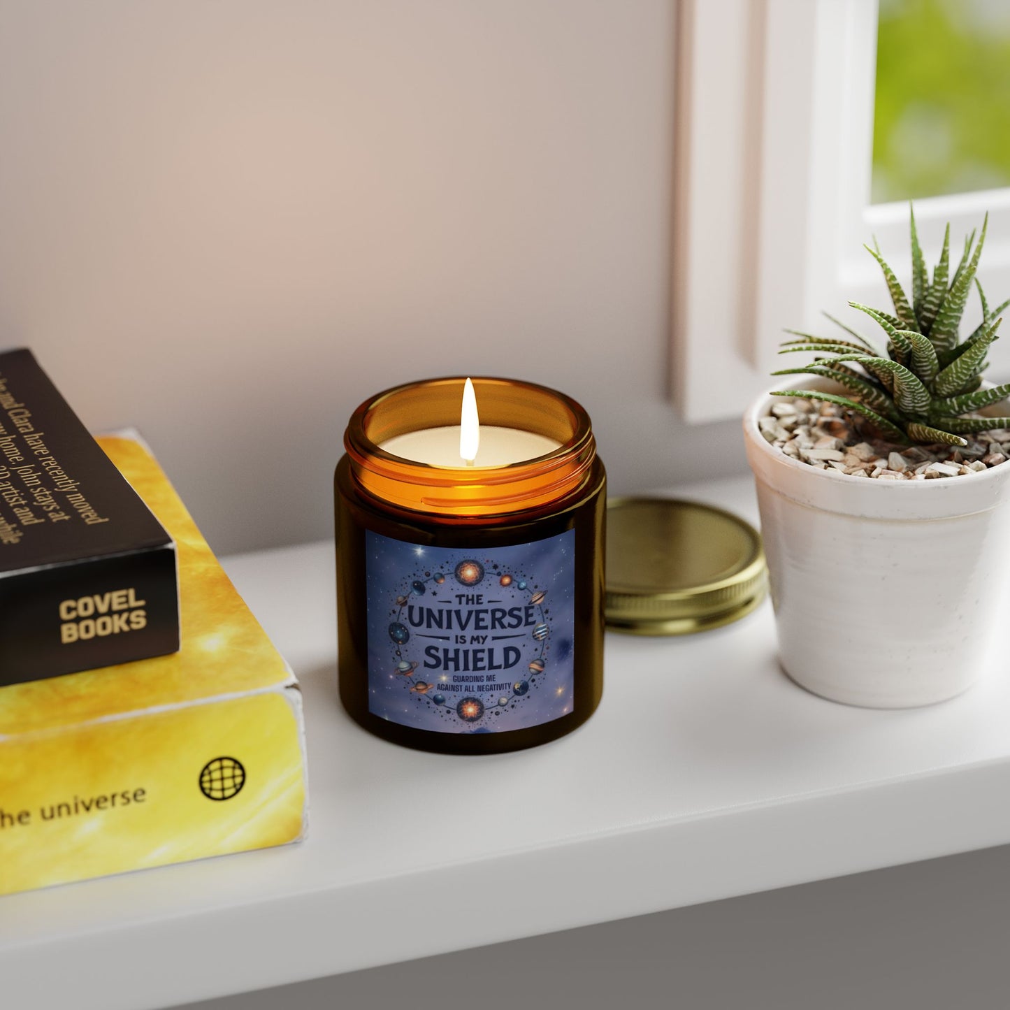 The Universe Is My Shield - Candle