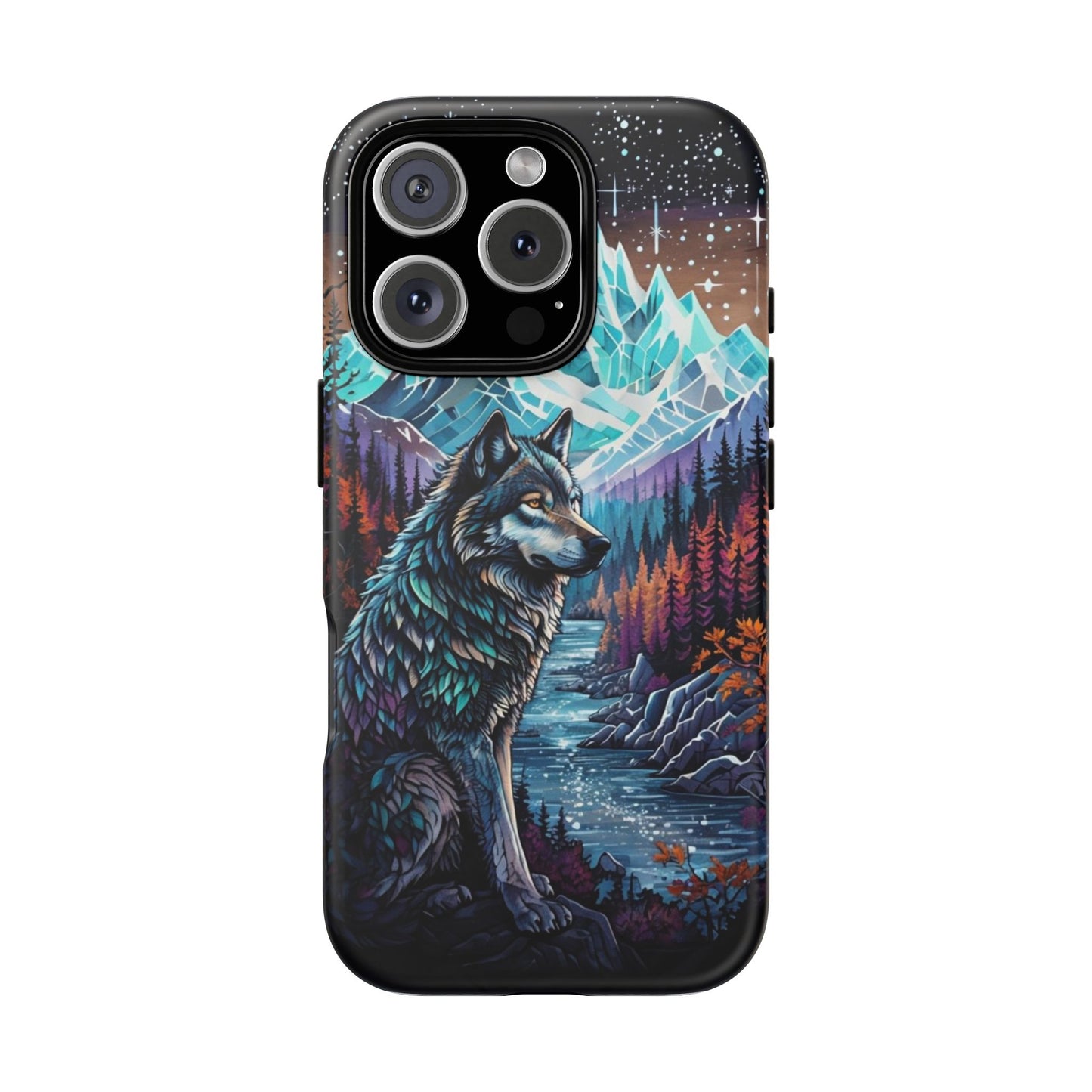 Mountain Wolf Spirit - Phone Case
