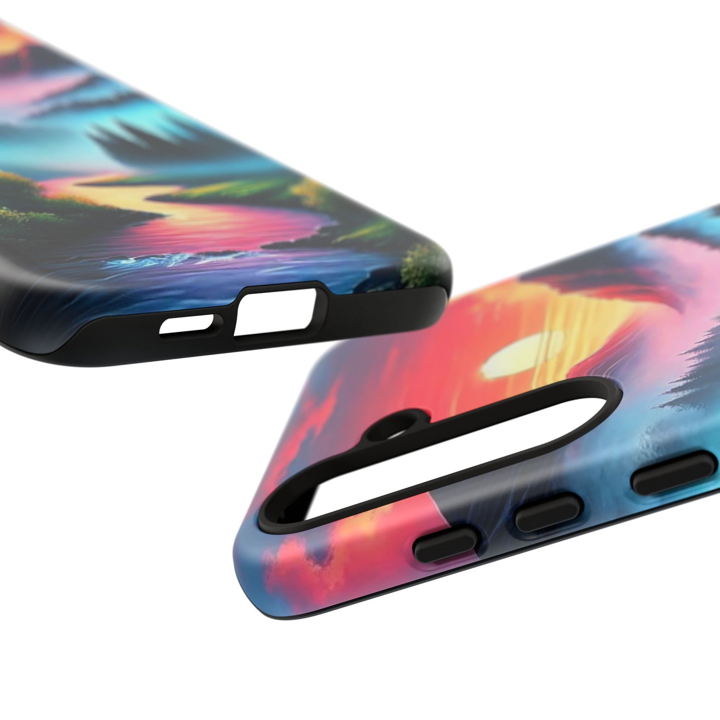 Misty Mountain River - Phone Case