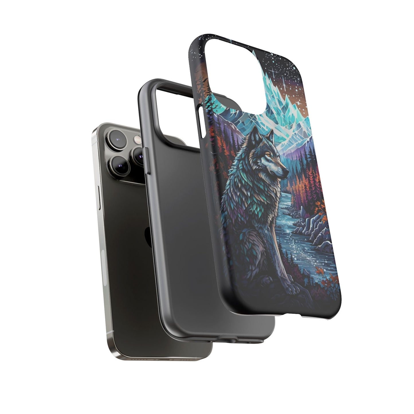 Mountain Wolf Spirit - Phone Case