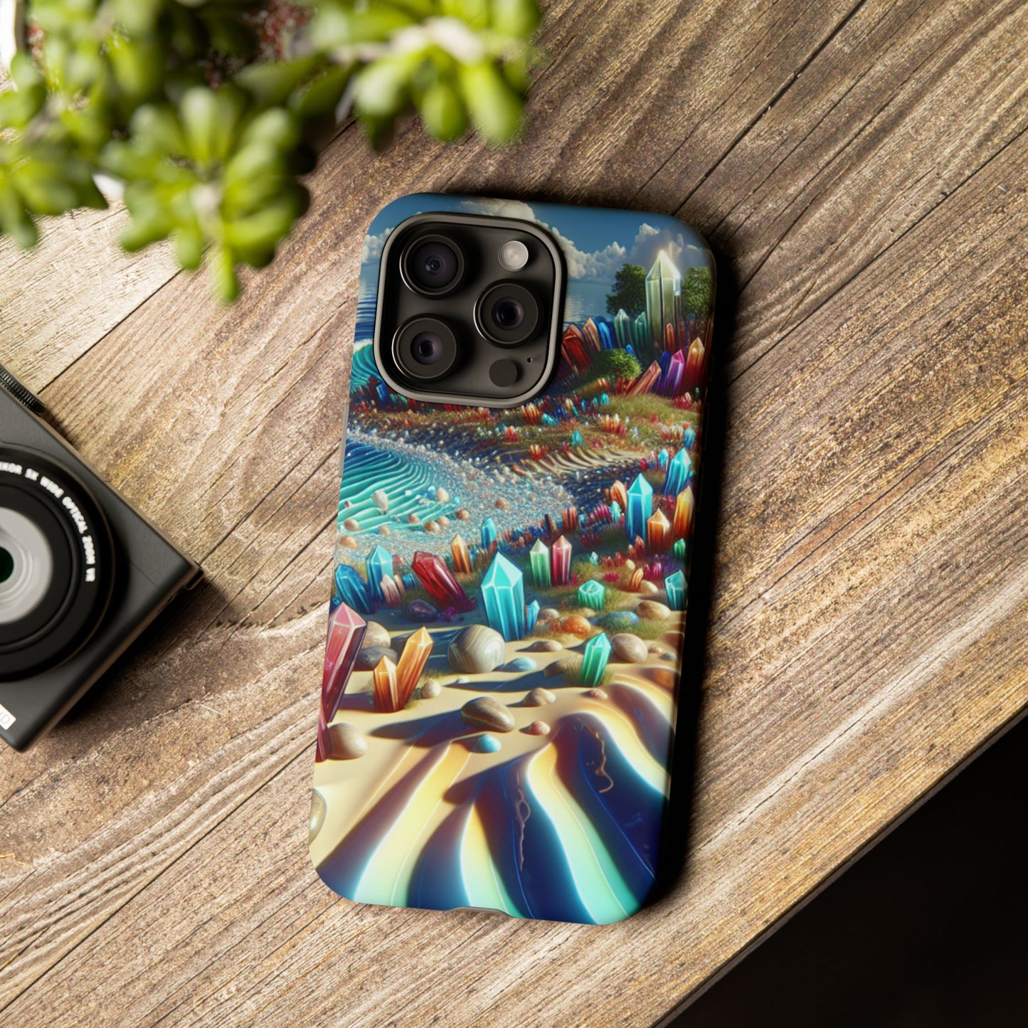 Crystal Fantasy Desert - Phone Case