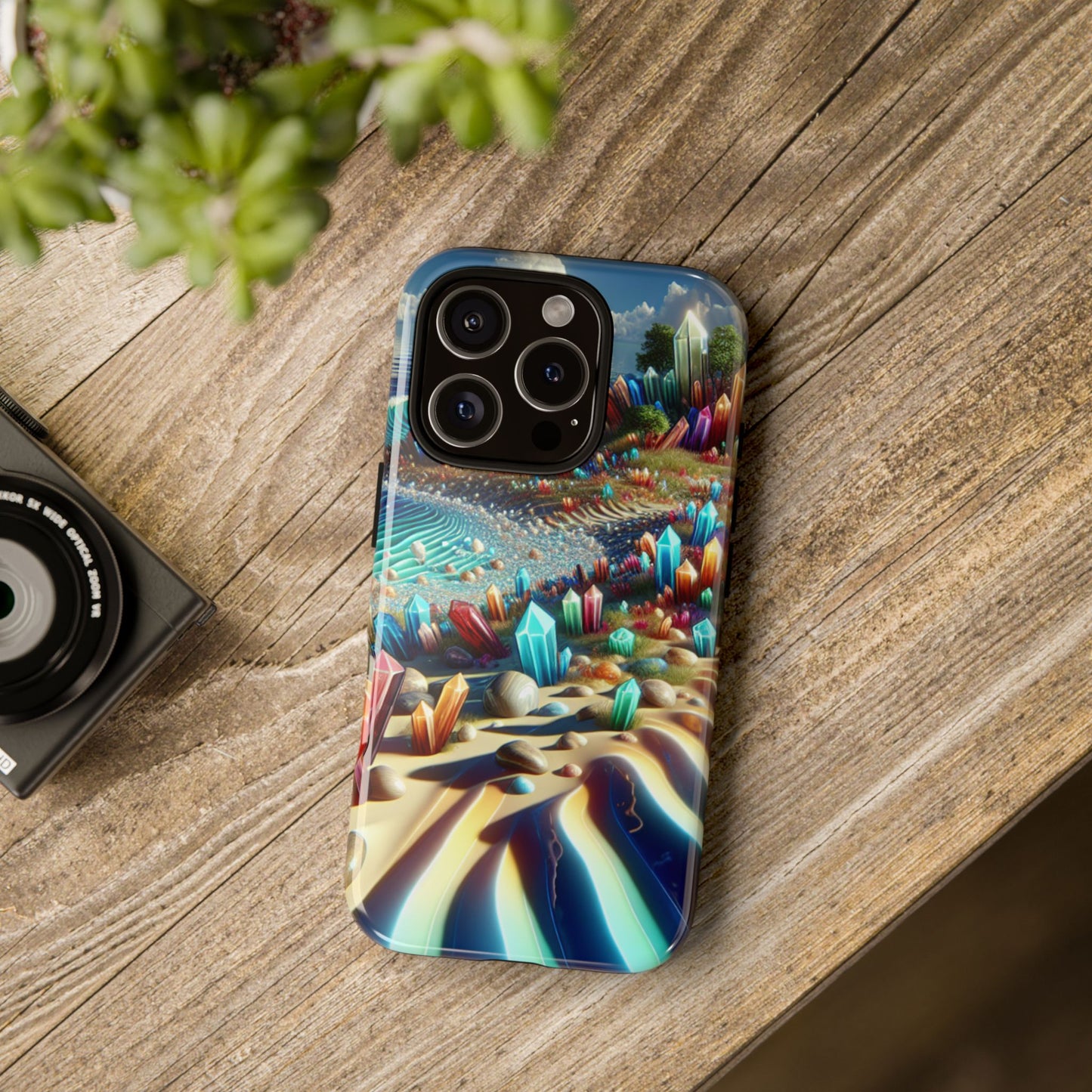 Crystal Fantasy Desert - Phone Case