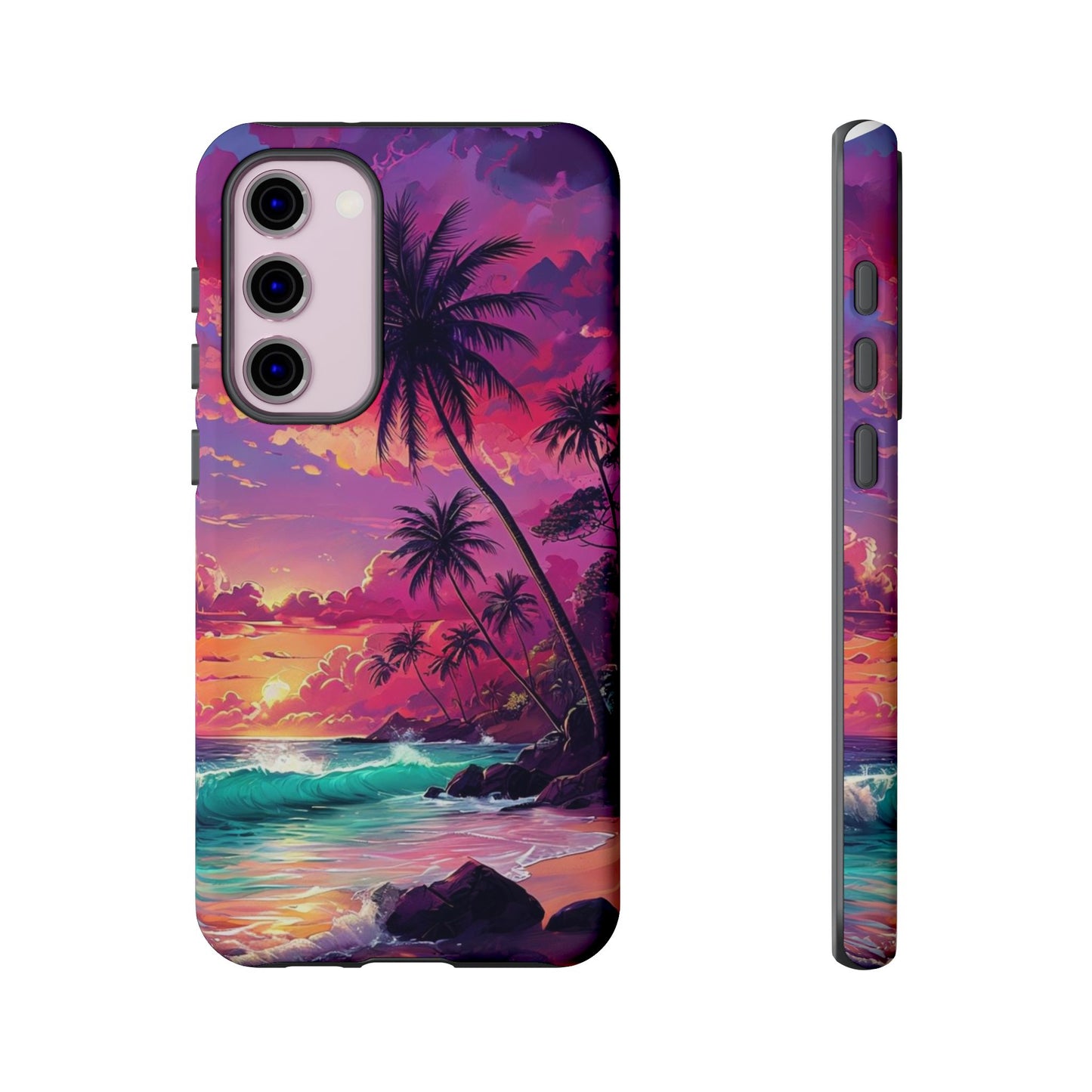 Sunset Paradise Beach - Phone Case