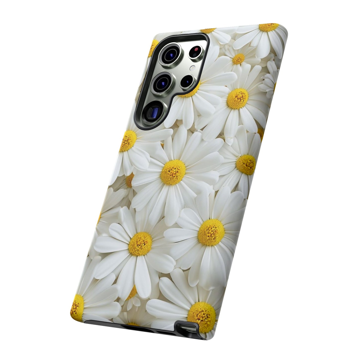 Blooming White Daisy - Phone Case