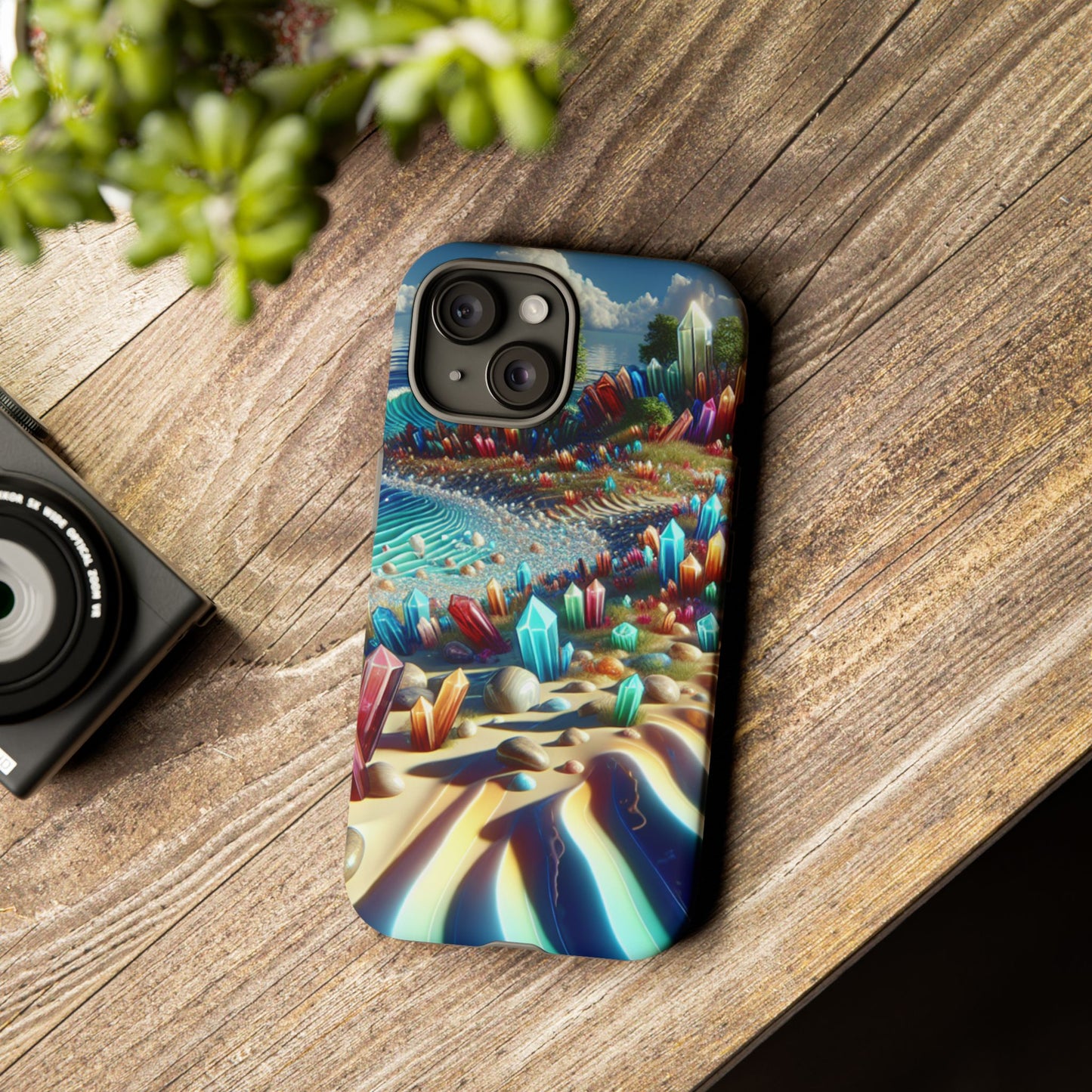 Crystal Fantasy Desert - Phone Case