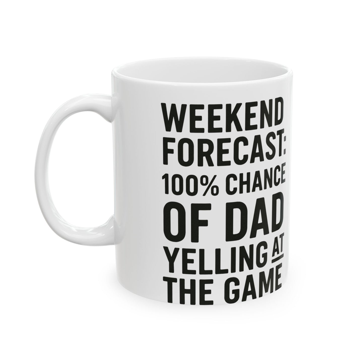 Weekend Forecast - Ceramic Mug