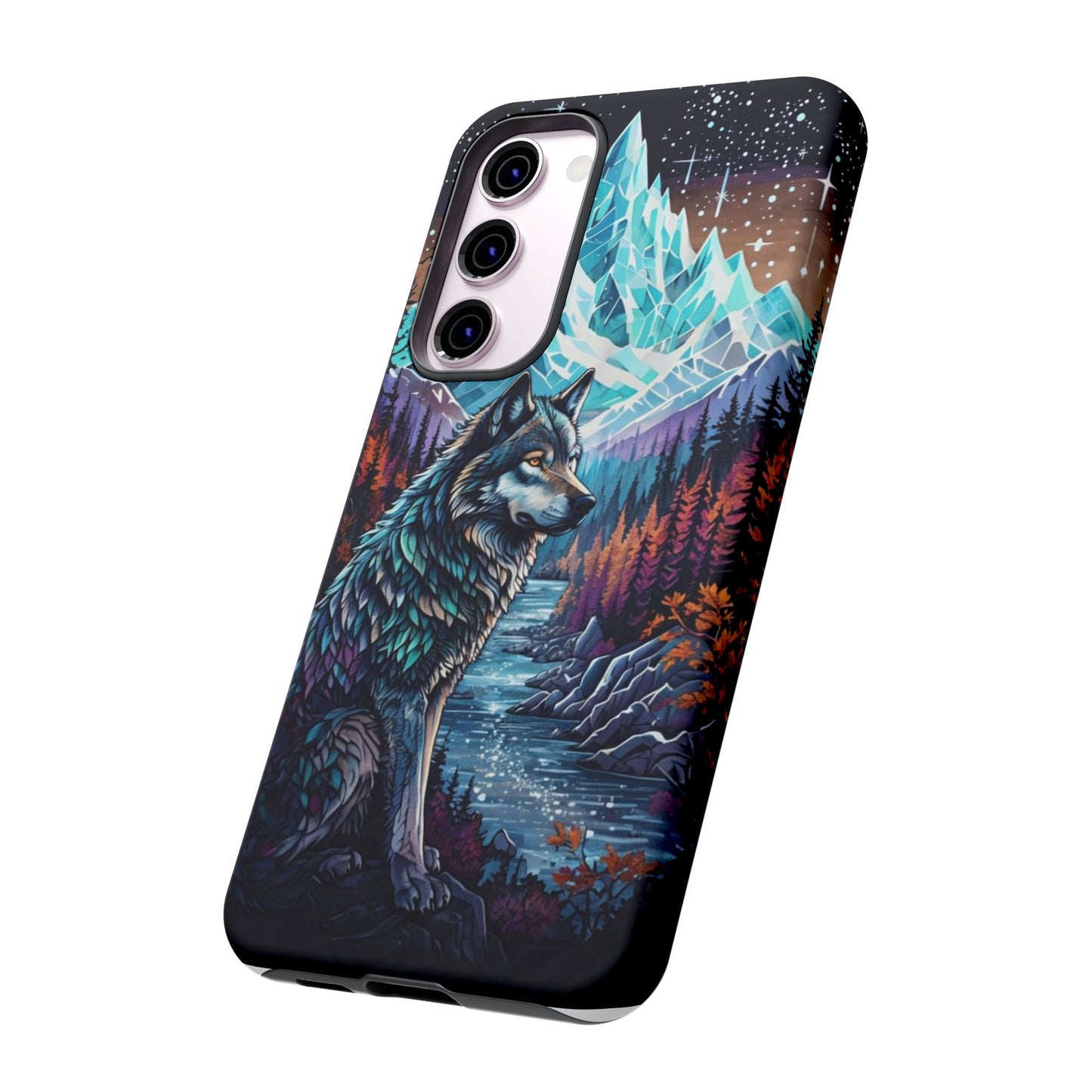 Mountain Wolf Spirit - Phone Case