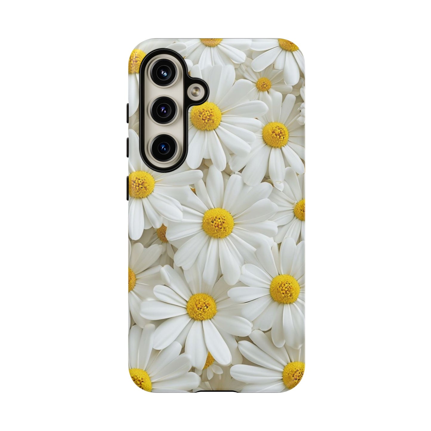 Blooming White Daisy - Phone Case