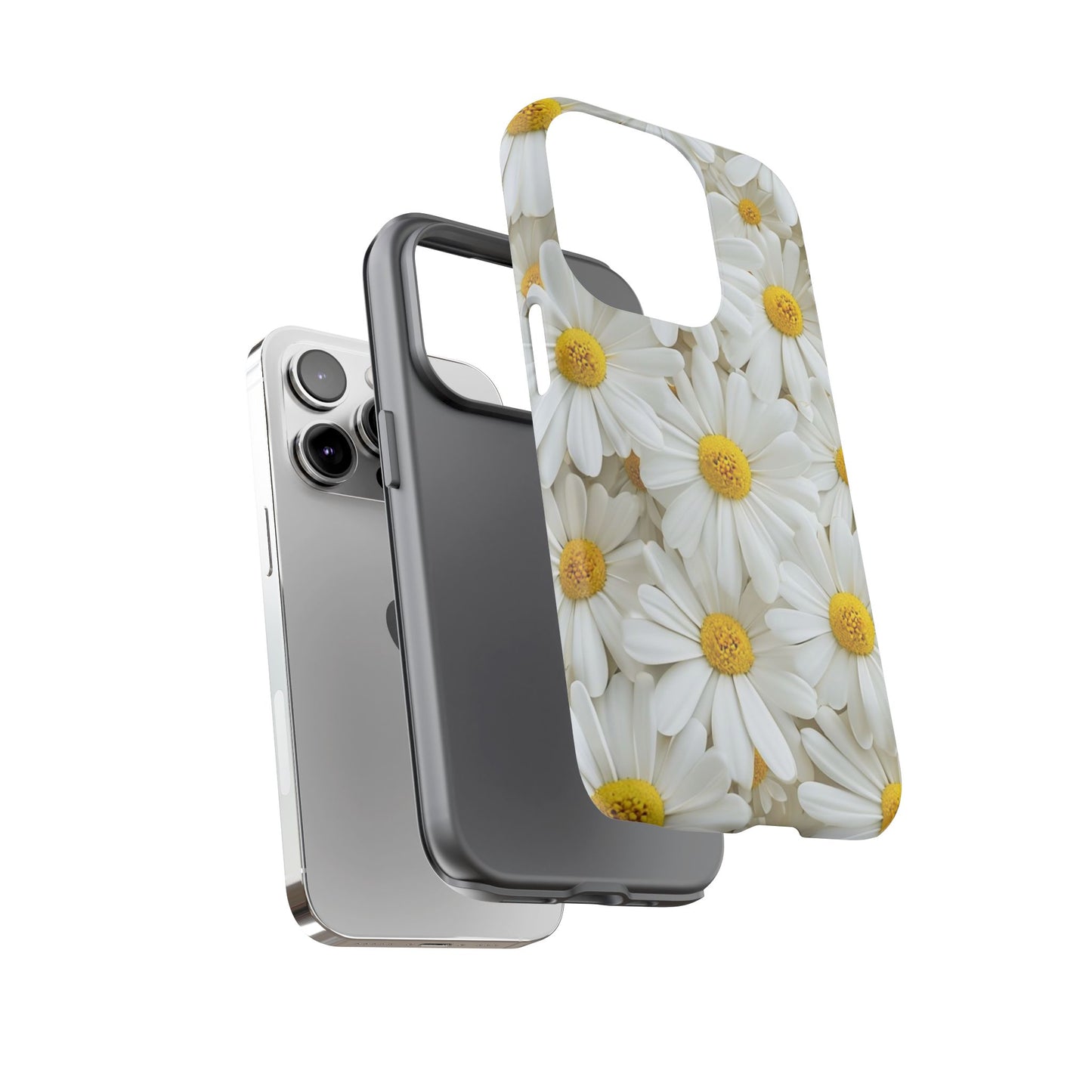 Blooming White Daisy - Phone Case