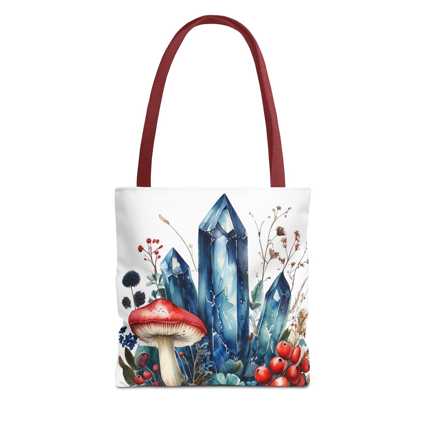 Whimsical Blue Crystals - Tote Bag