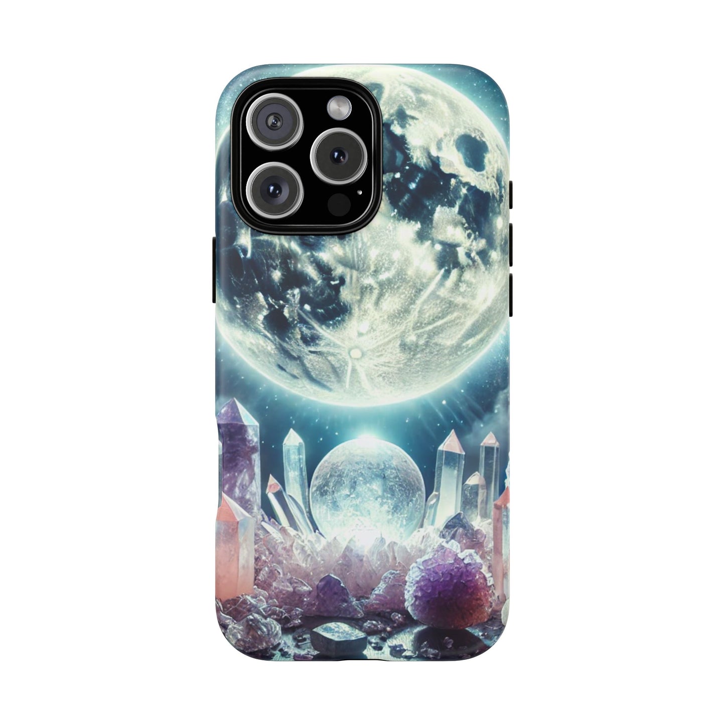 Full Moon & Crystals - Phone Case