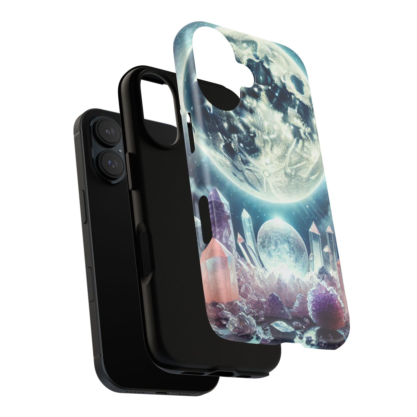 Full Moon & Crystals - Phone Case