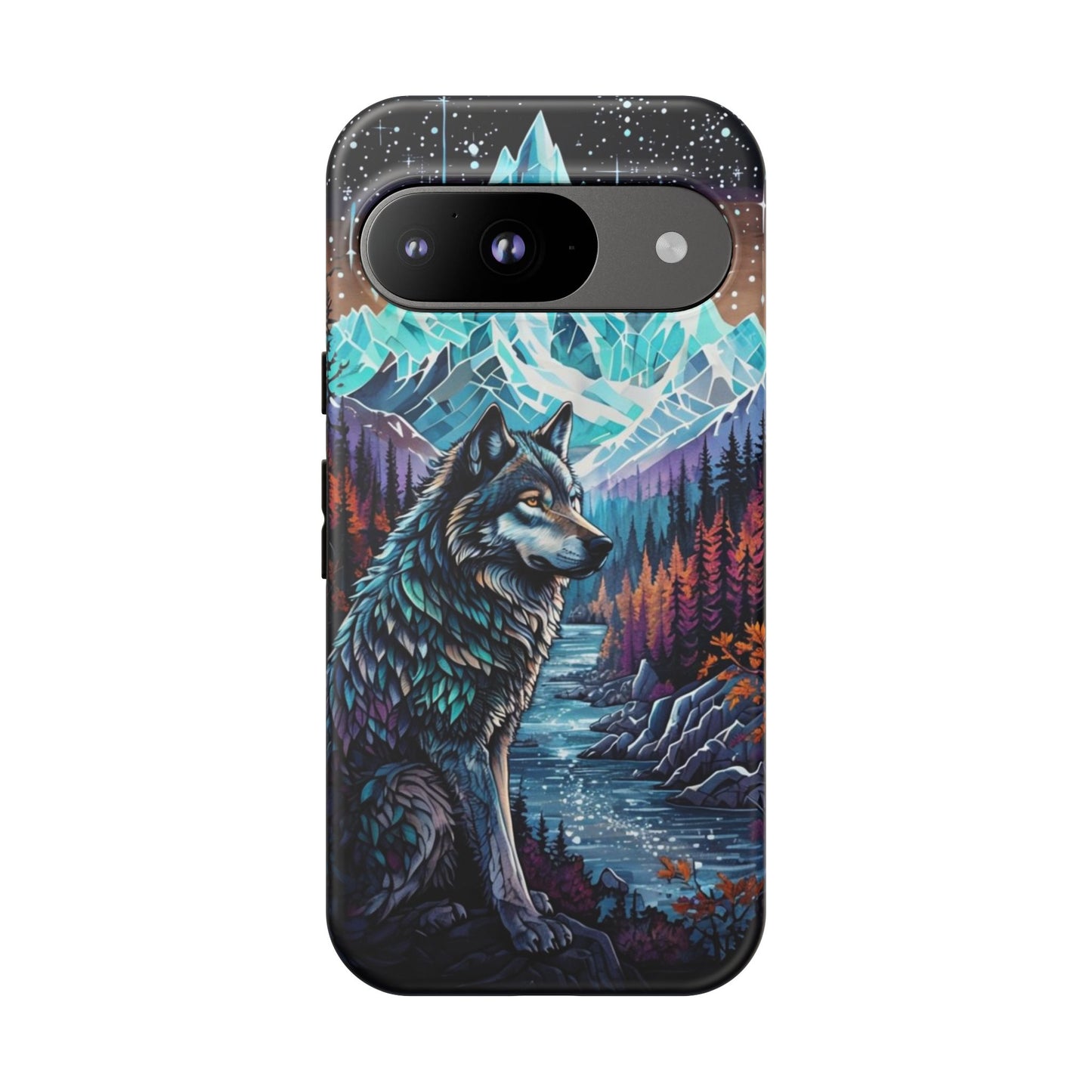 Mountain Wolf Spirit - Phone Case