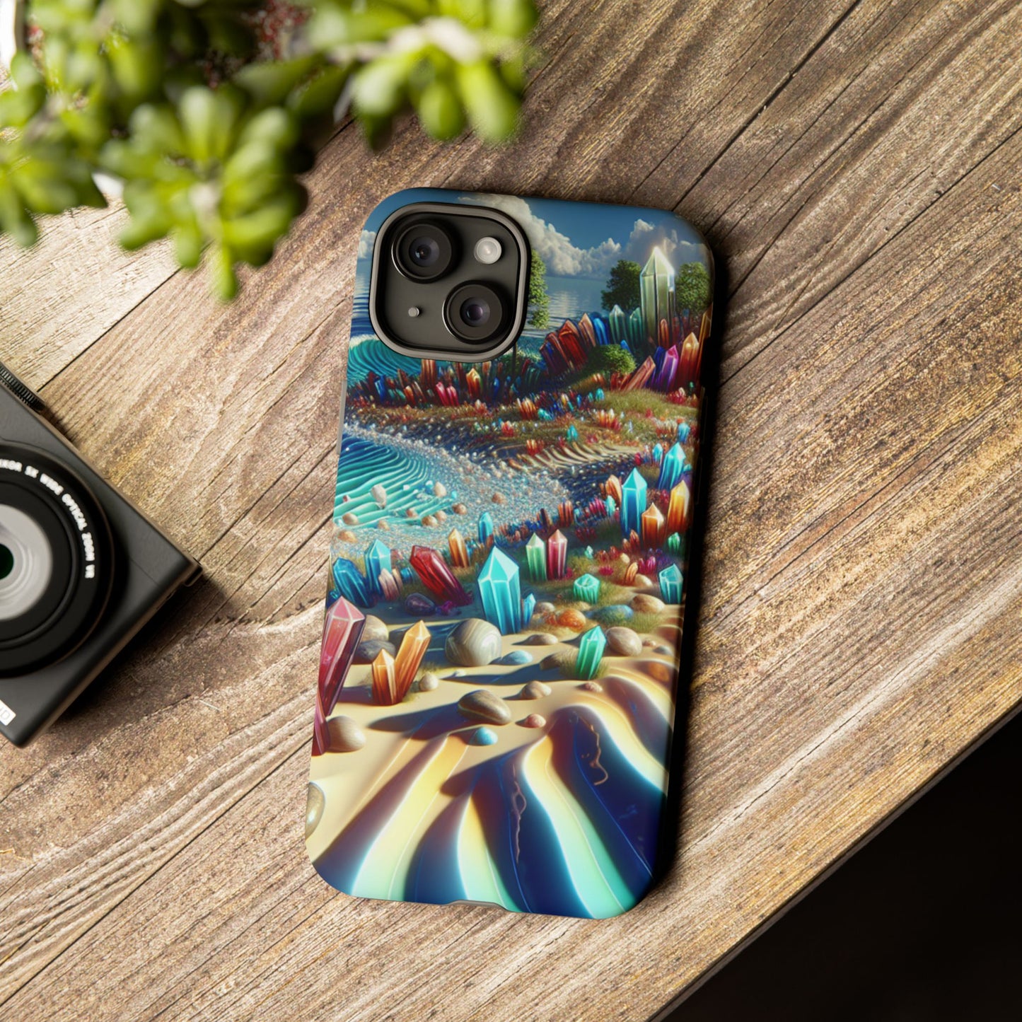 Crystal Fantasy Desert - Phone Case