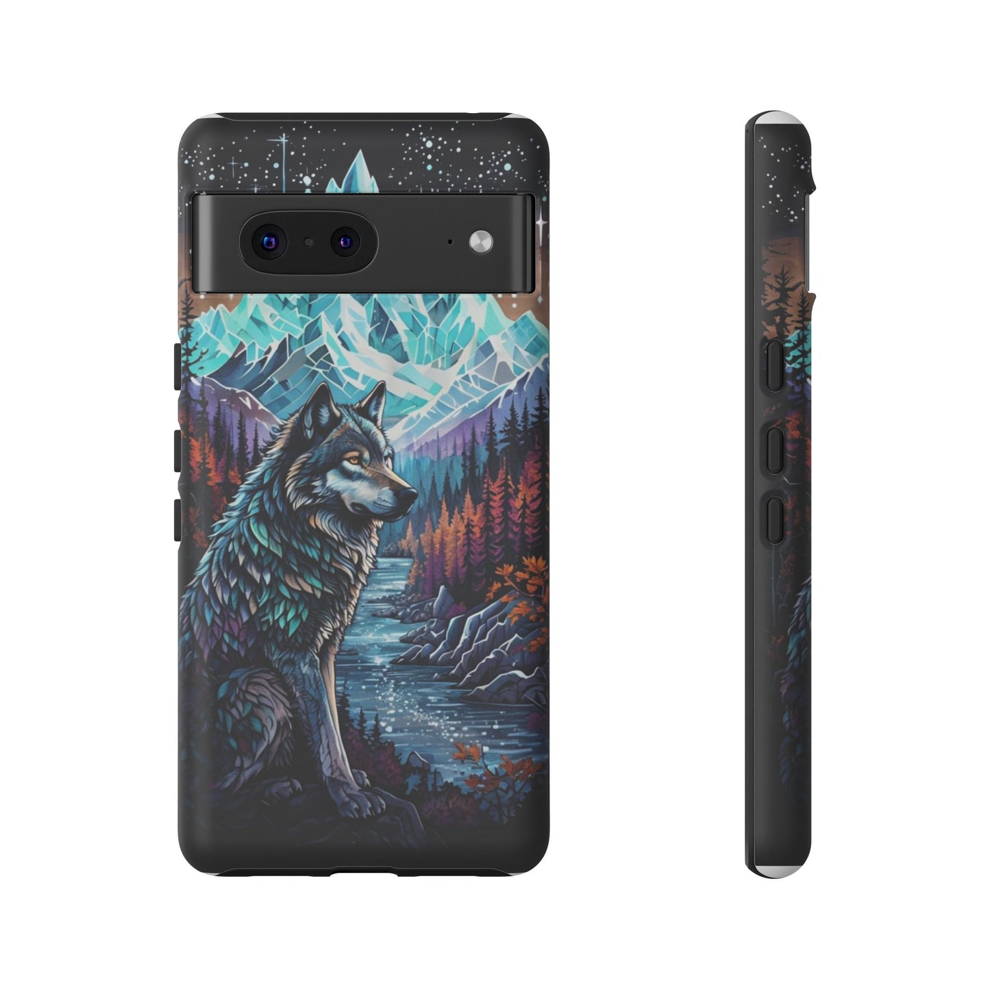 Mountain Wolf Spirit - Phone Case