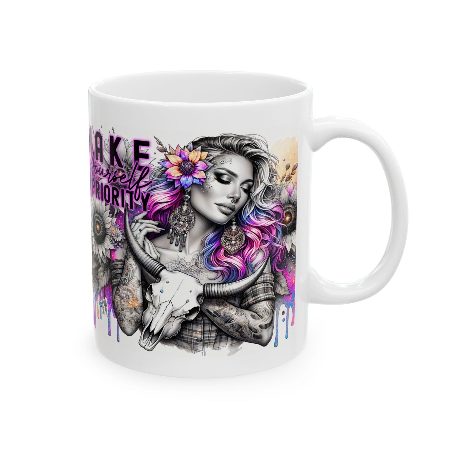 Make Yourself A Priority - Ceramic Mug