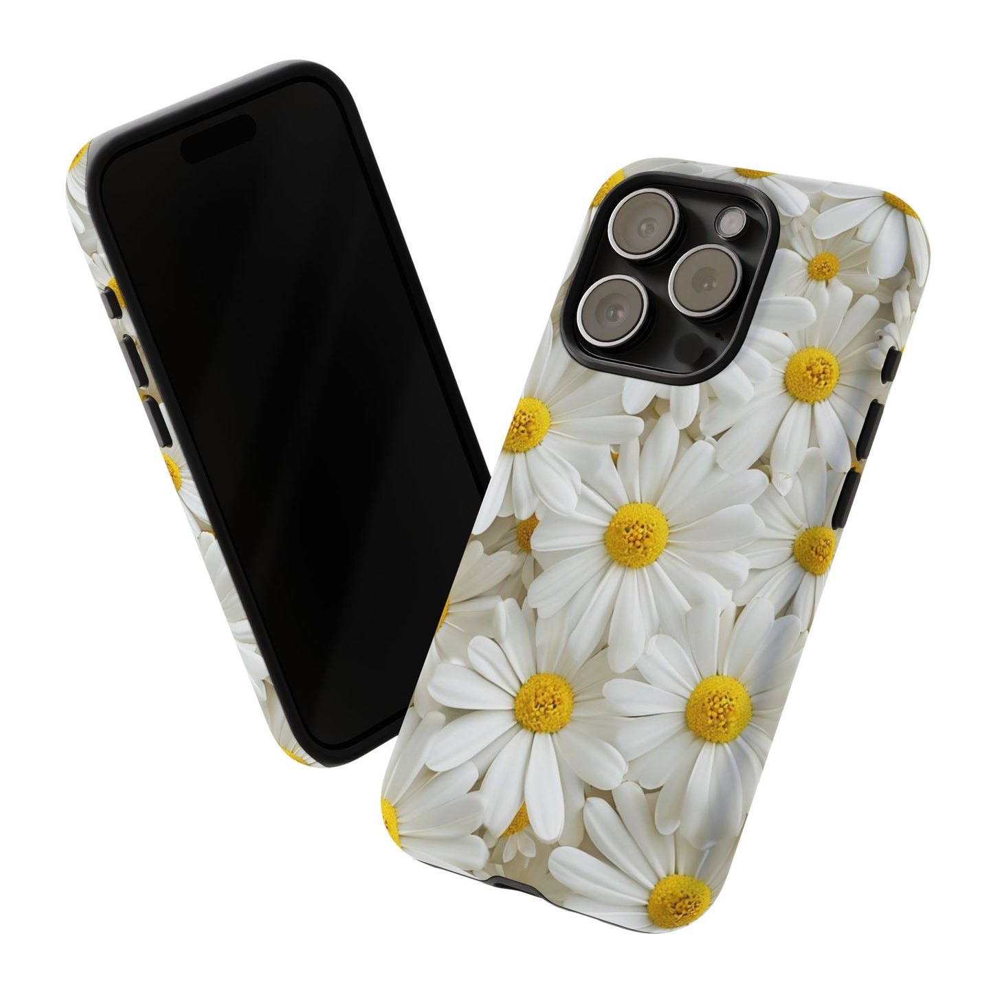 Blooming White Daisy - Phone Case