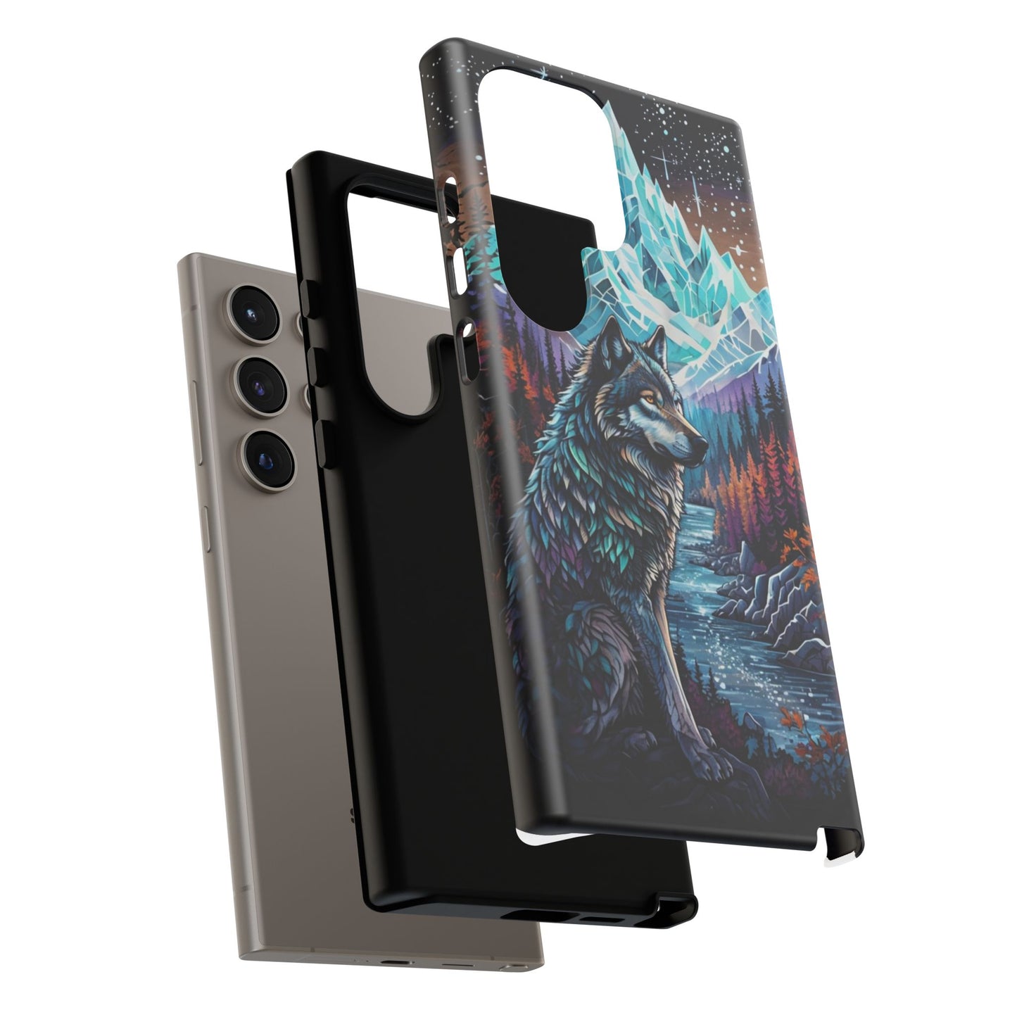 Mountain Wolf Spirit - Phone Case