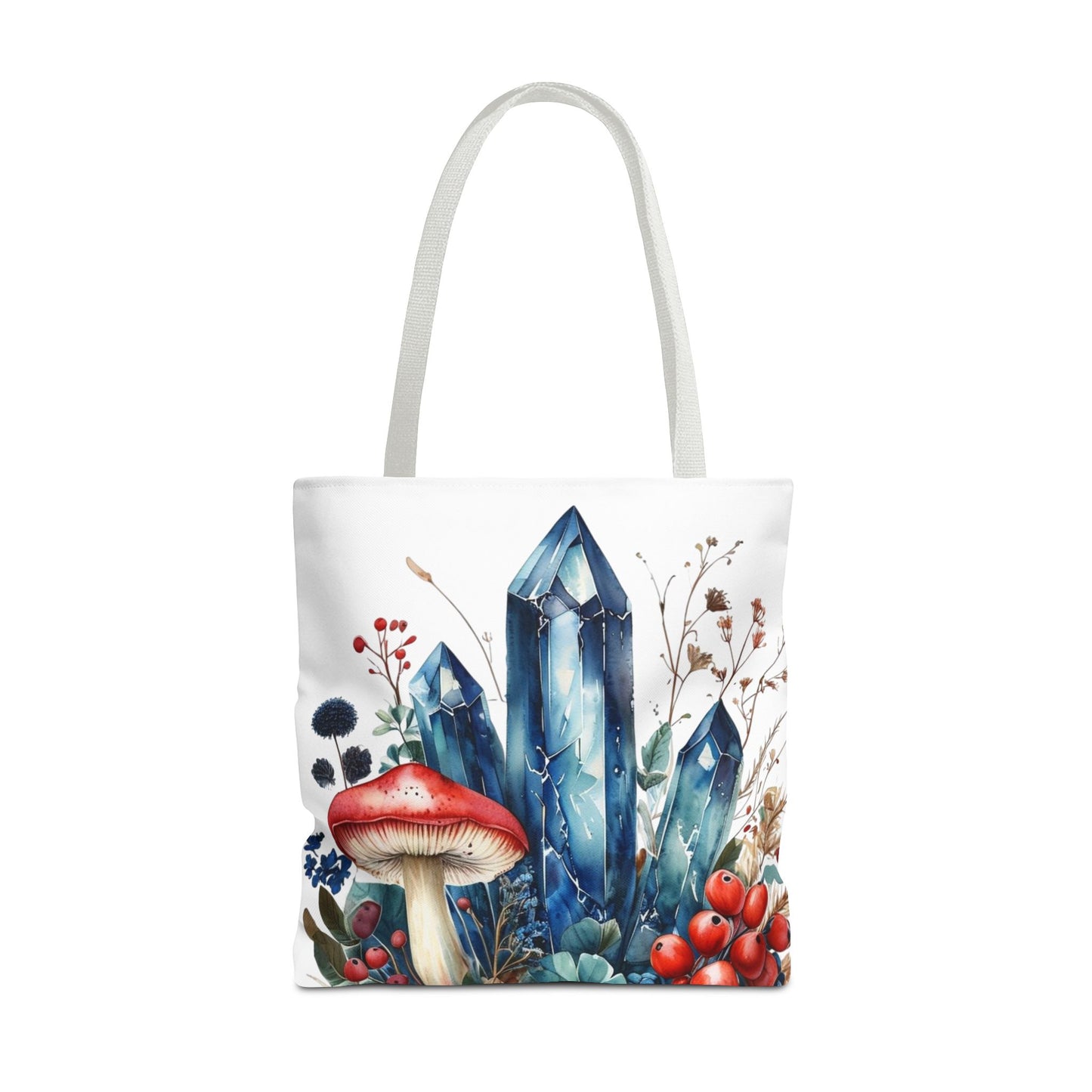 Whimsical Blue Crystals - Tote Bag