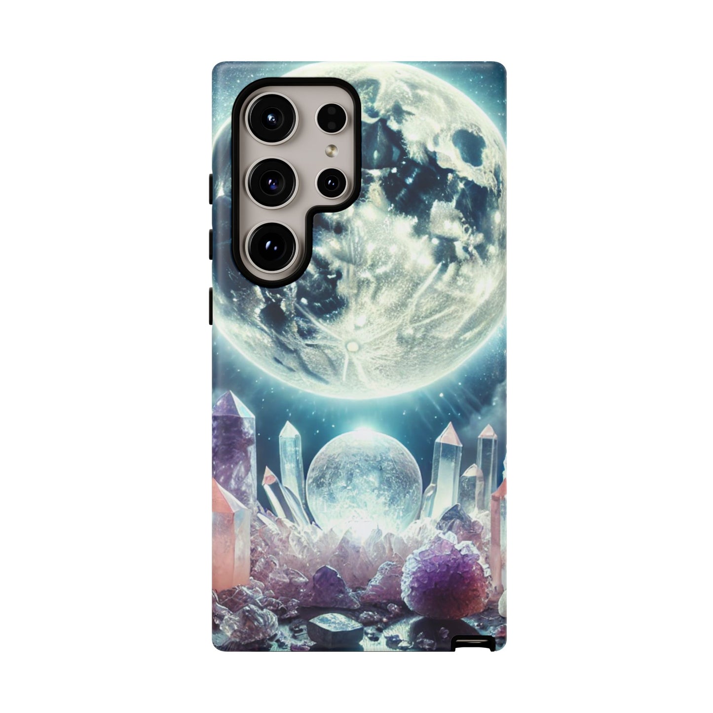 Full Moon & Crystals - Phone Case