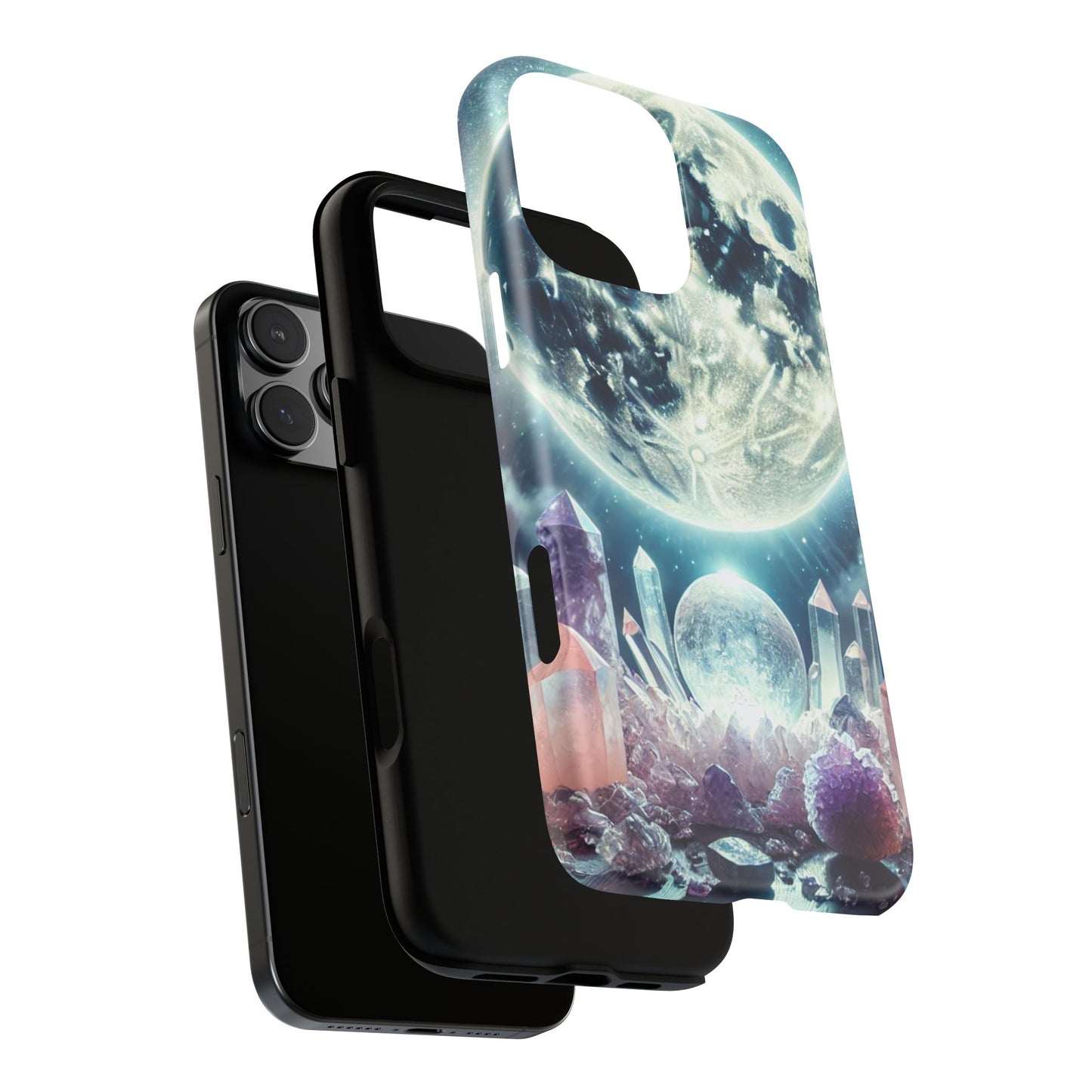 Full Moon & Crystals - Phone Case