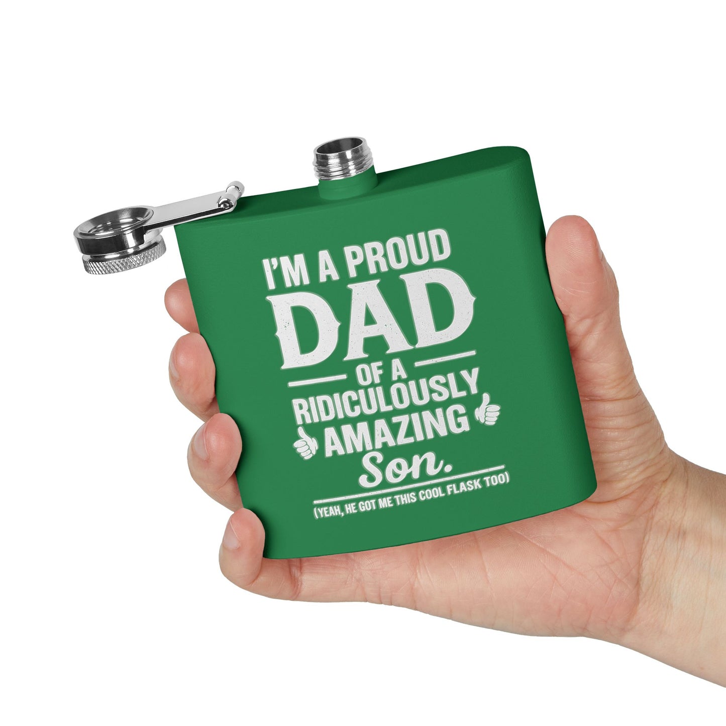 I’m A Proud Dad - Stainless Steel Flask