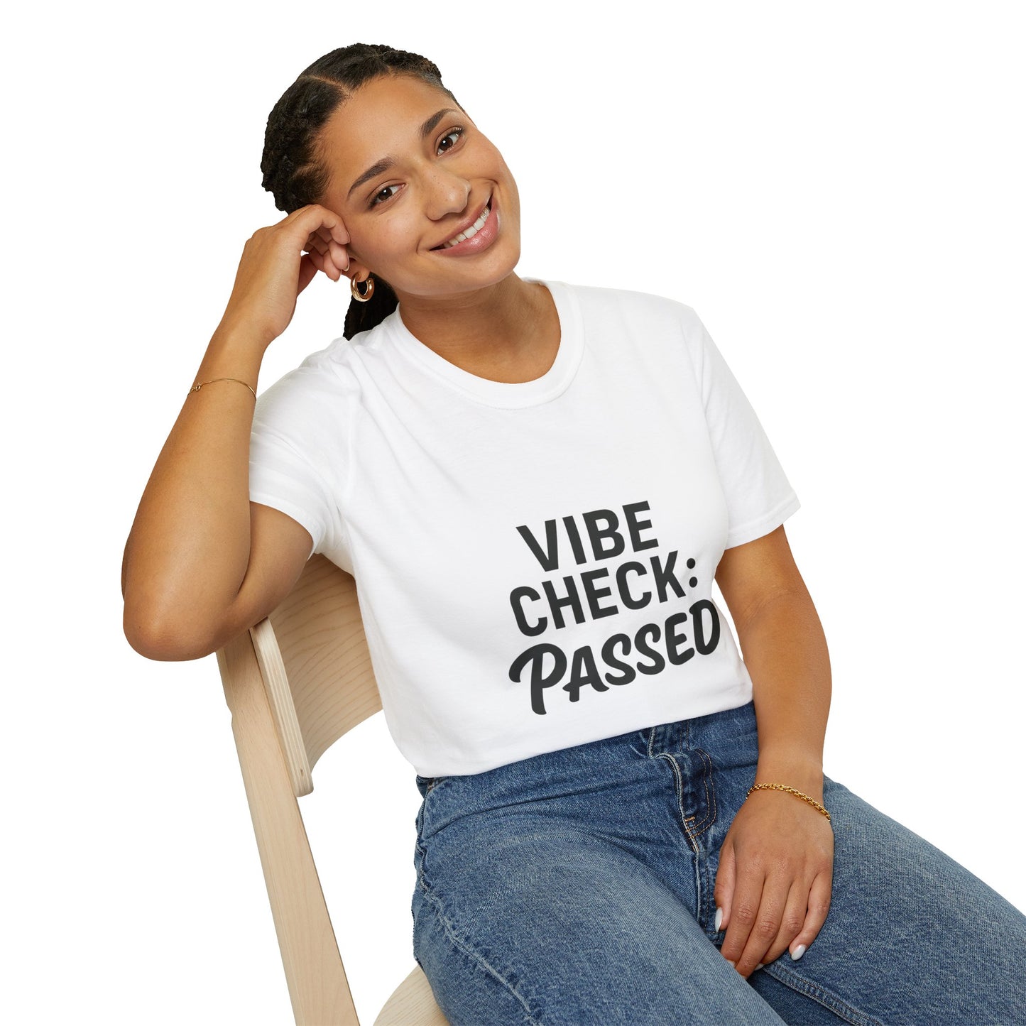 Vibe Check Passed - Unisex Softstyle T-Shirt