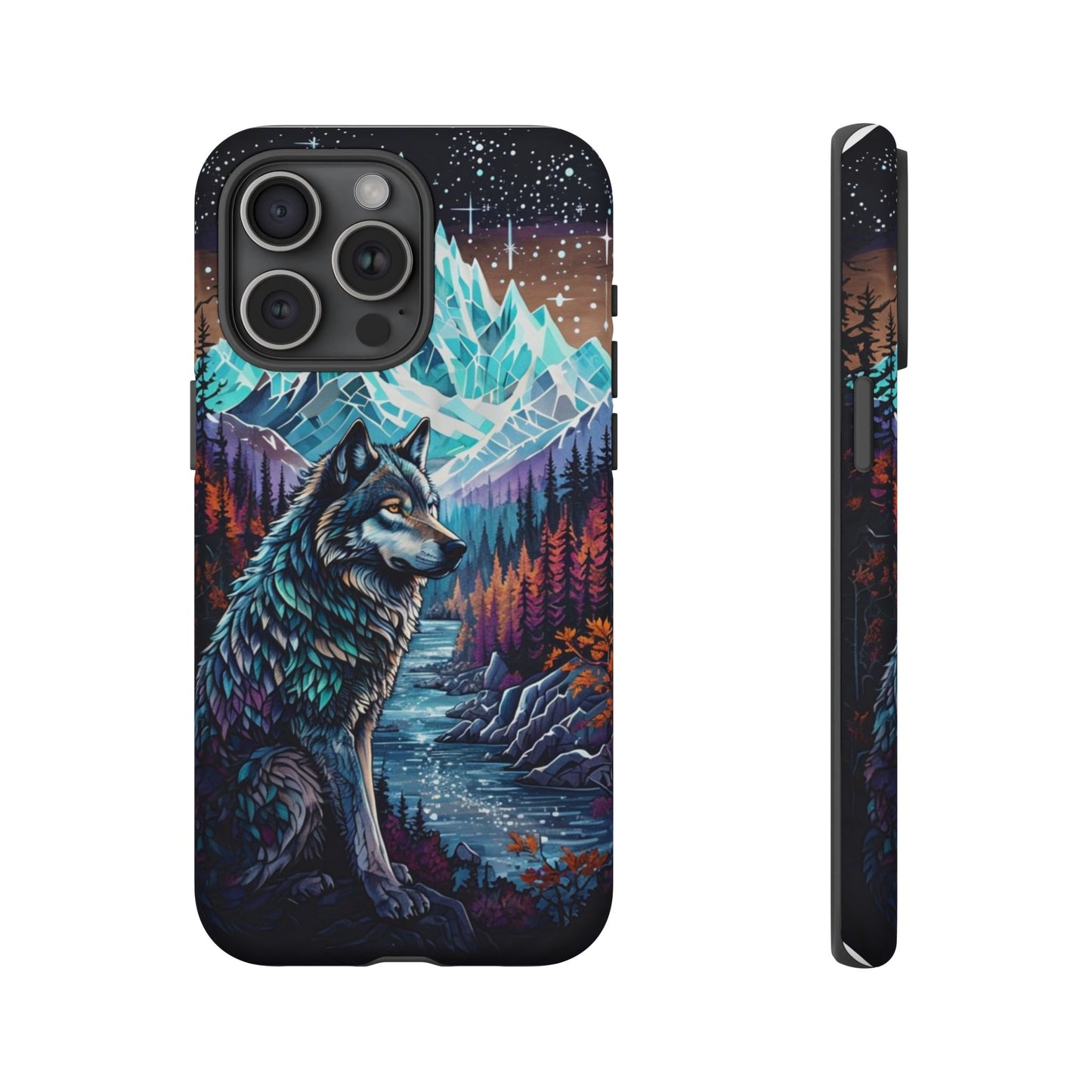 Mountain Wolf Spirit - Phone Case