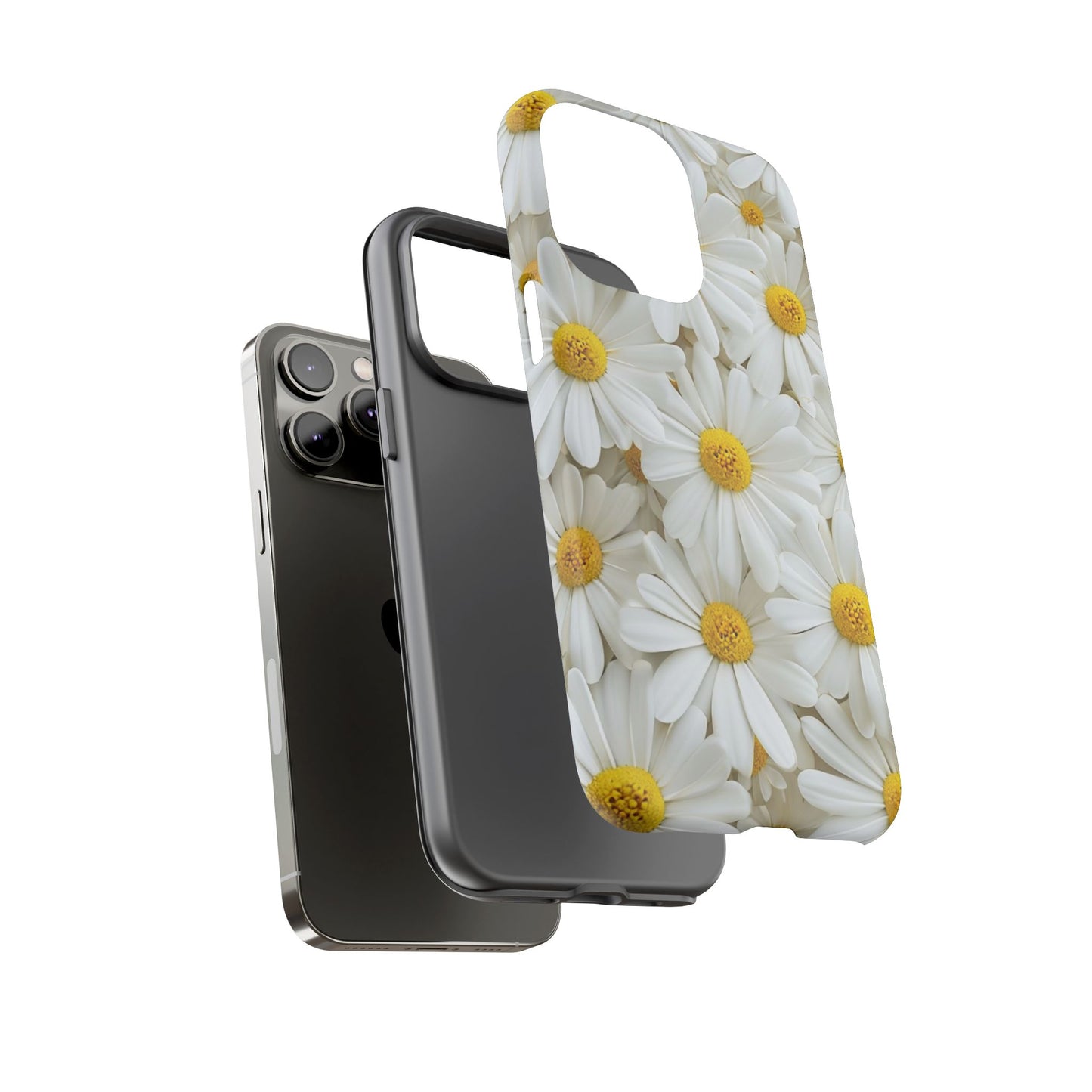 Blooming White Daisy - Phone Case