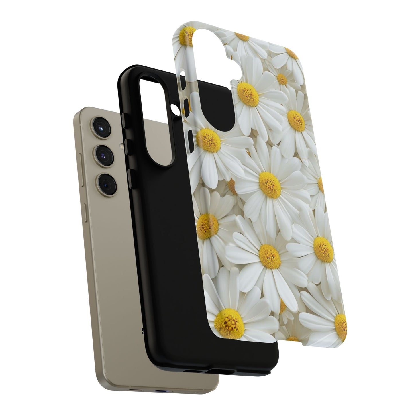 Blooming White Daisy - Phone Case