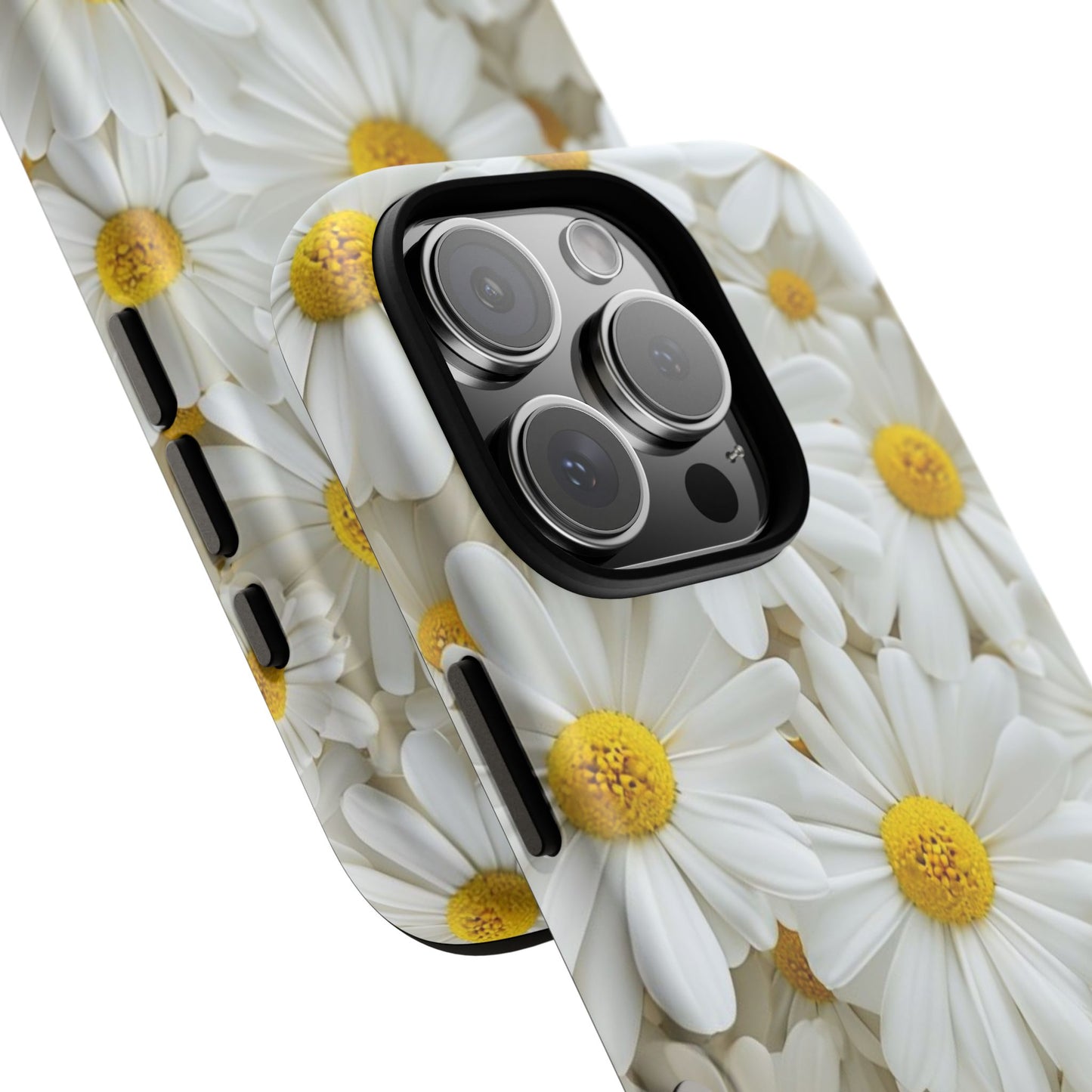 Blooming White Daisy - Phone Case