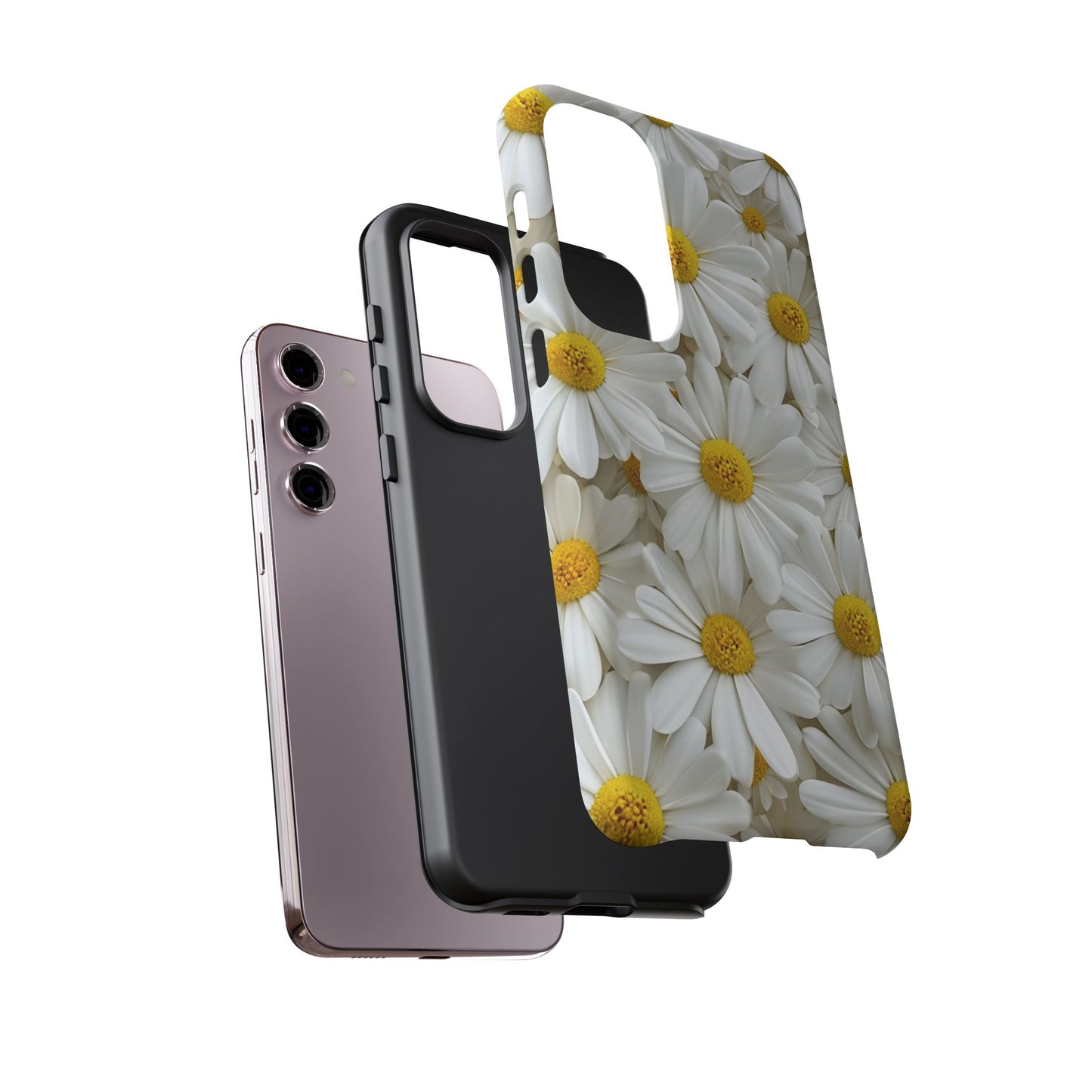 Blooming White Daisy - Phone Case