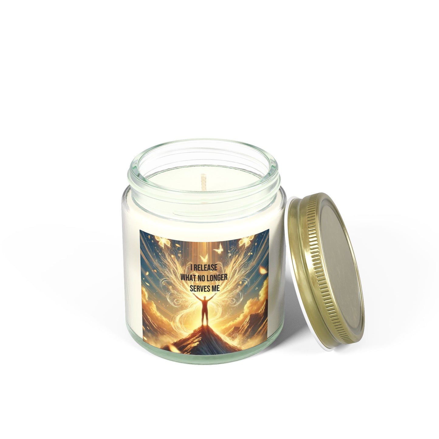 Letting Go Affirmation - Candle