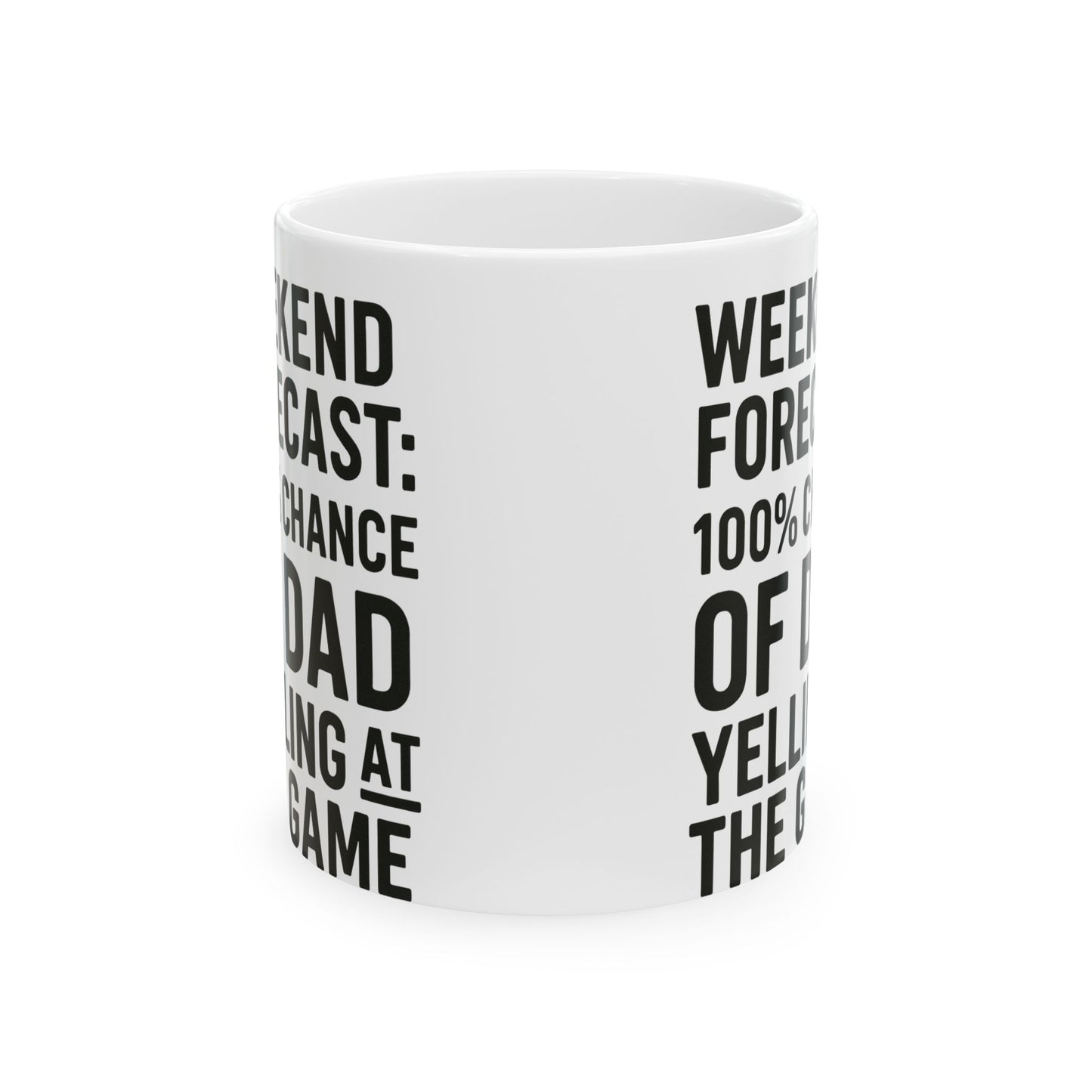 Weekend Forecast - Ceramic Mug