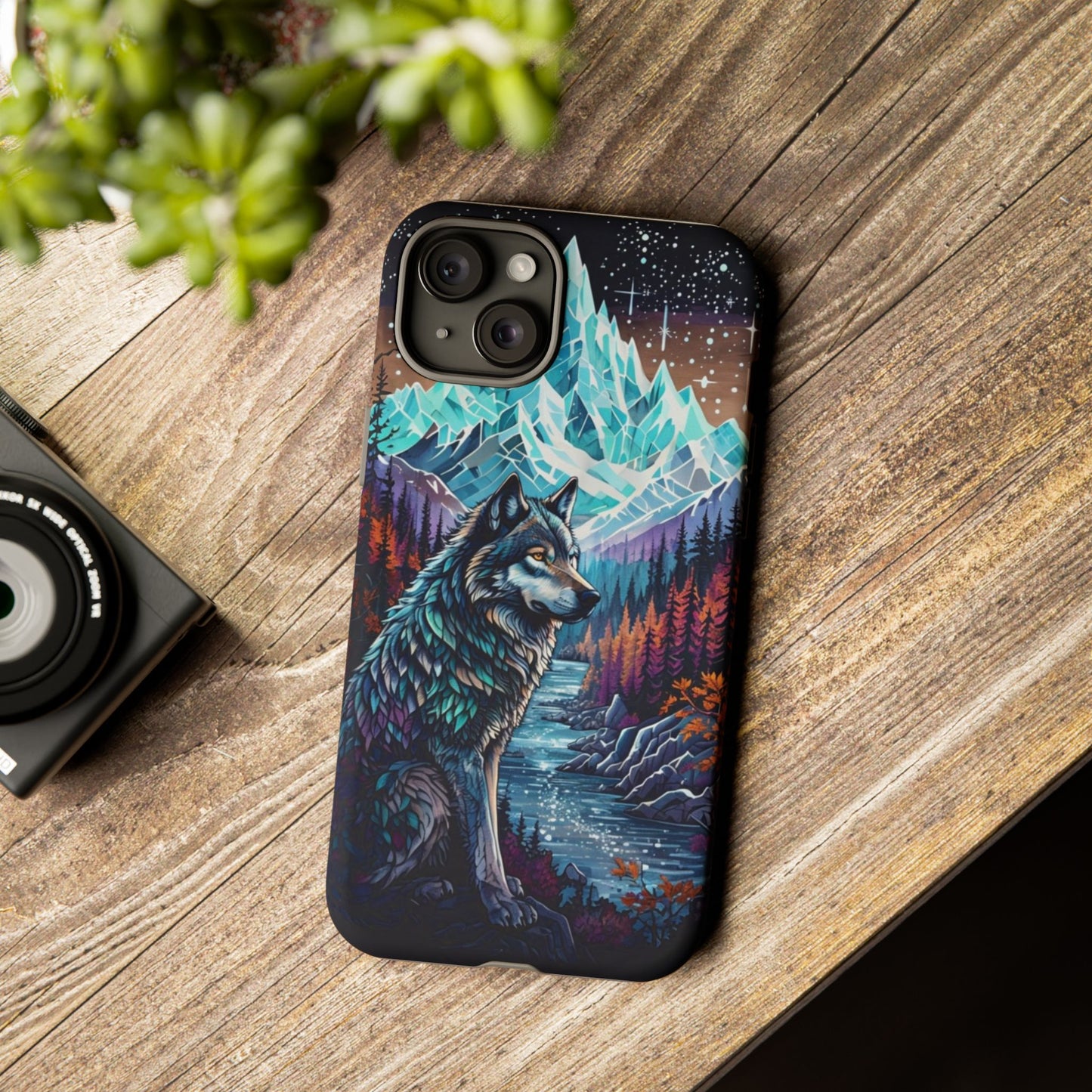 Mountain Wolf Spirit - Phone Case