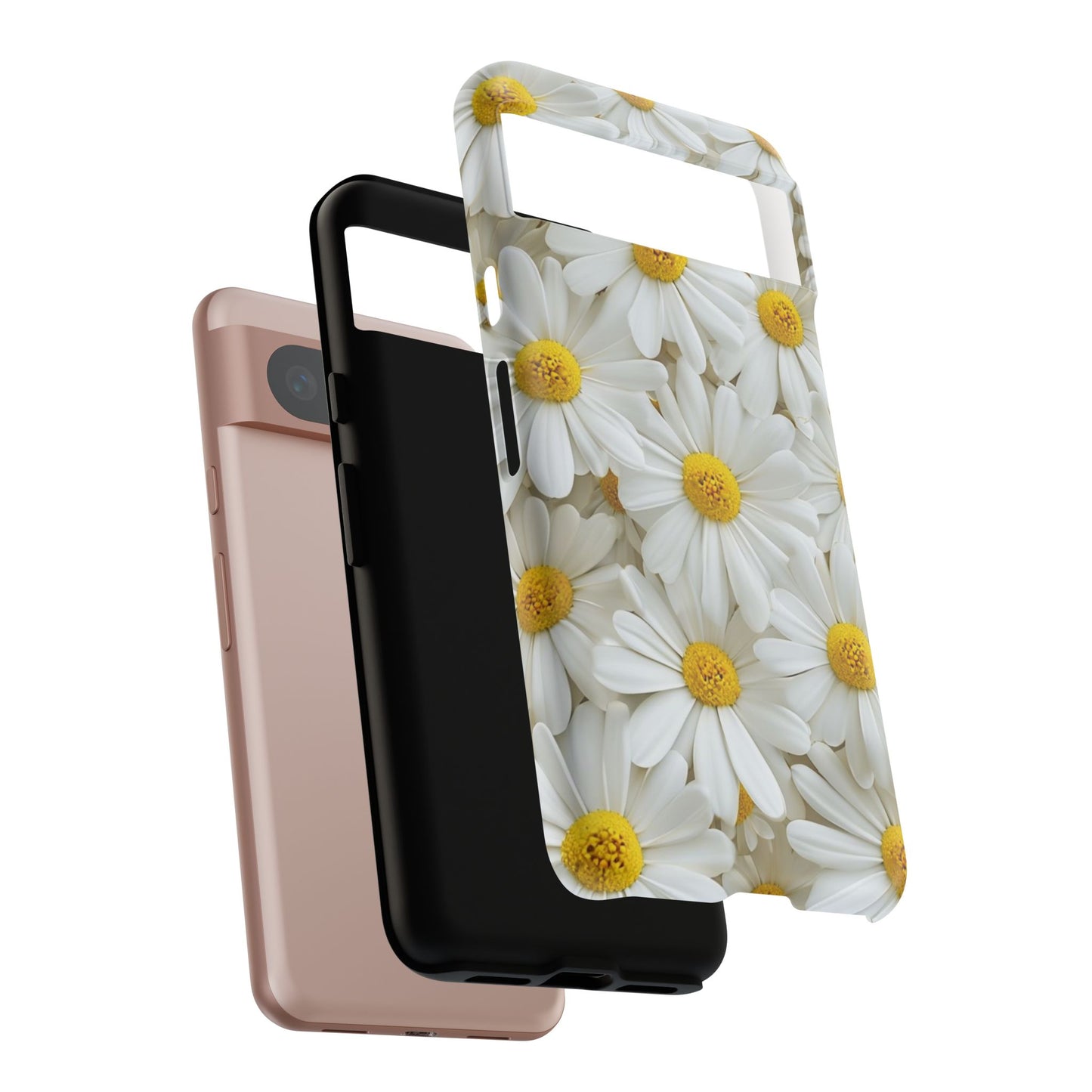 Blooming White Daisy - Phone Case