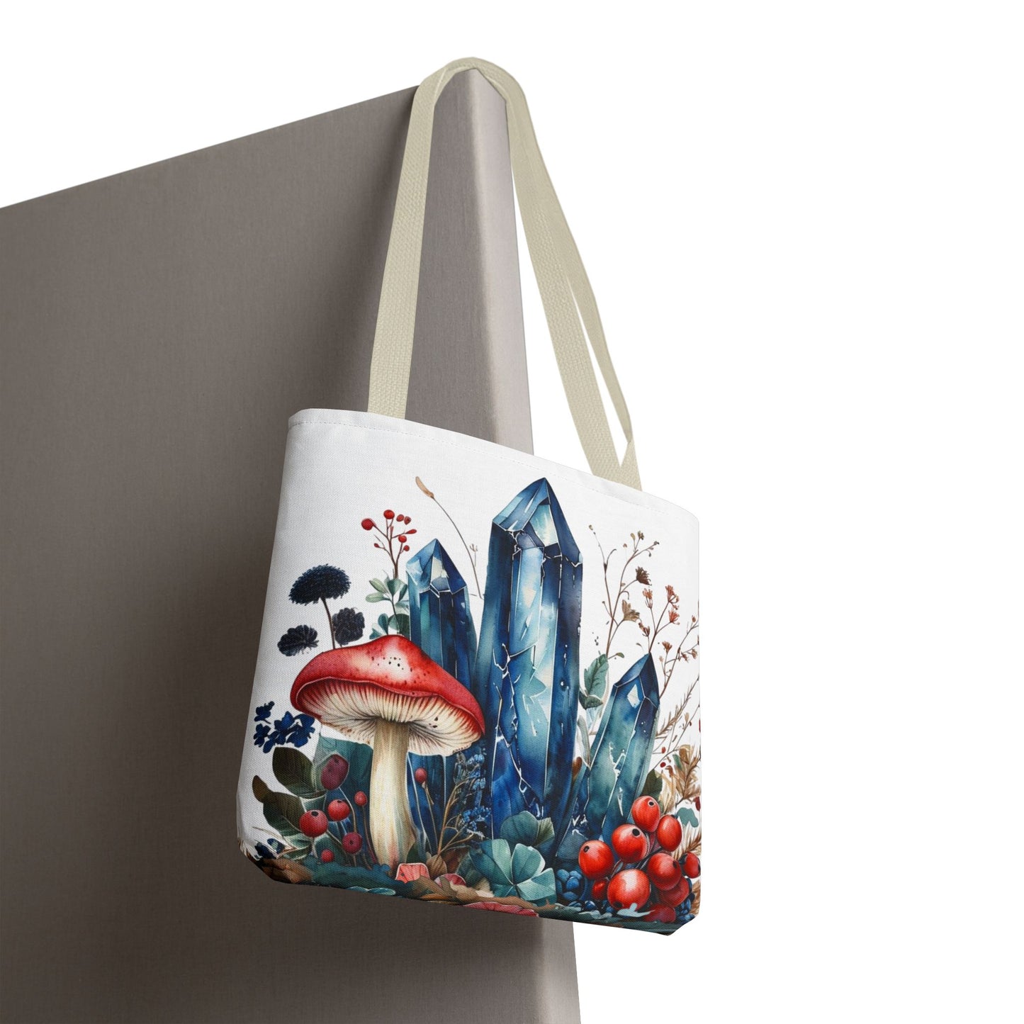 Whimsical Blue Crystals - Tote Bag